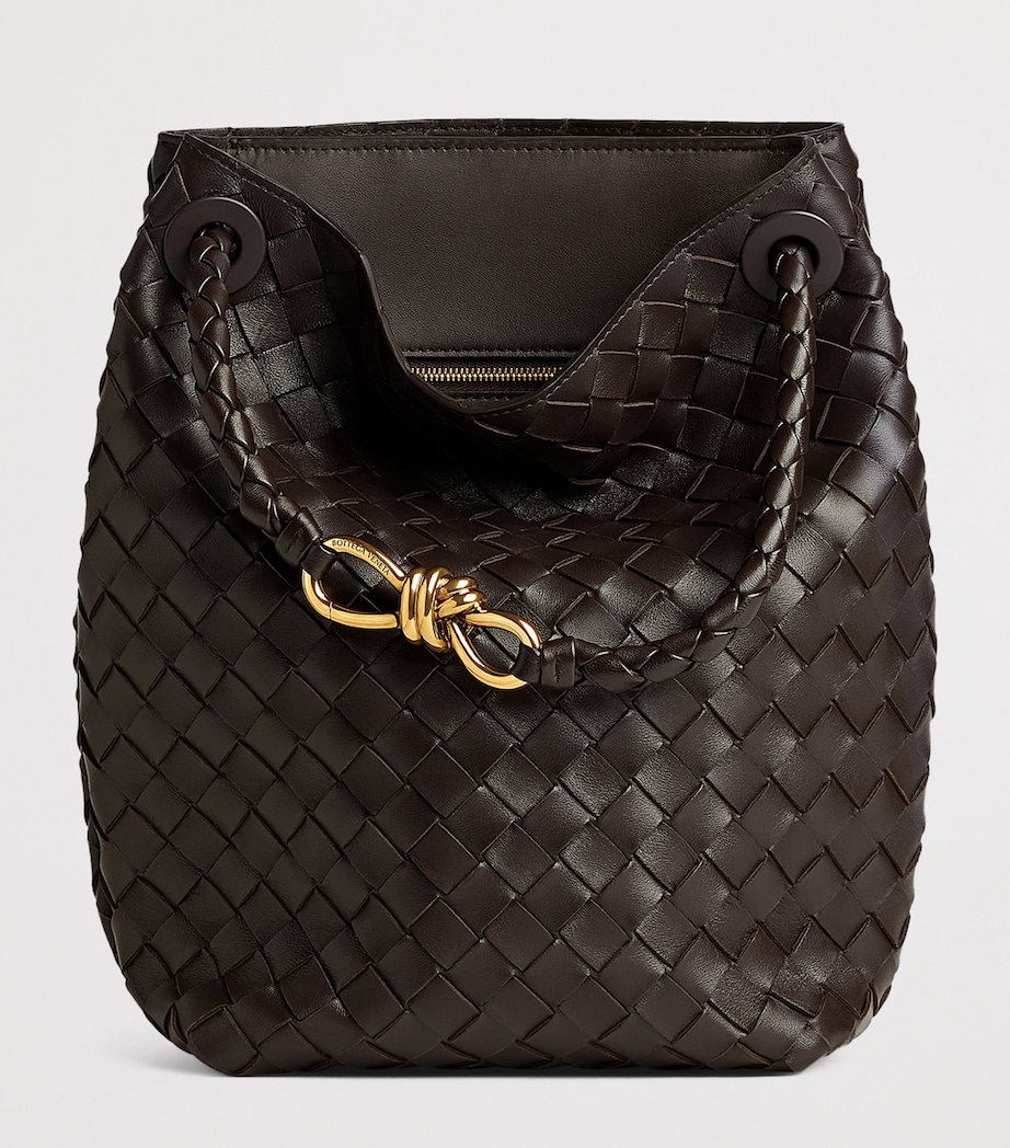 Small Leather Andiamo Bucket Bag 2272 Image 7