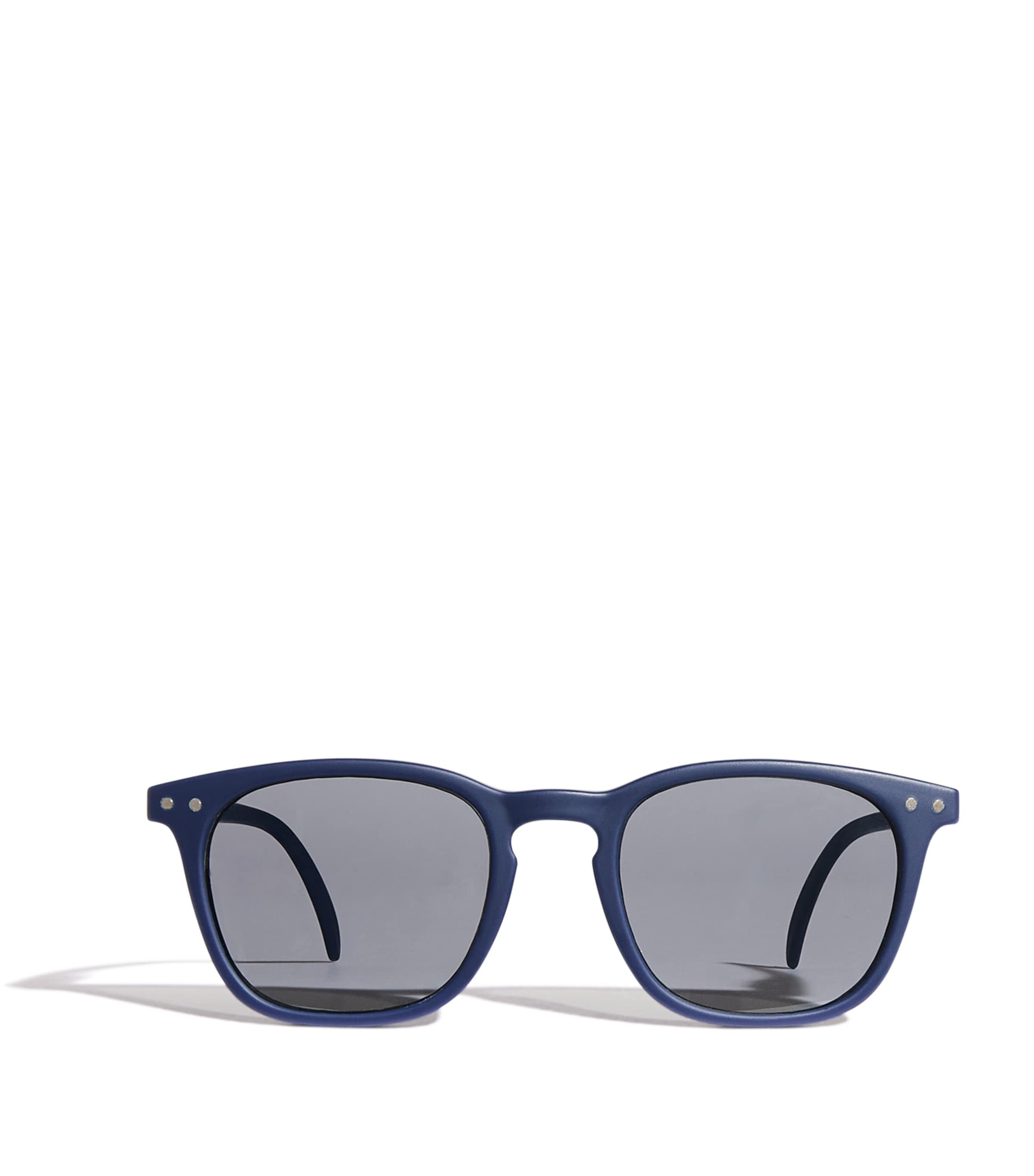 Round Sunglasses NAVY BLUE SOFT GREY Image 1