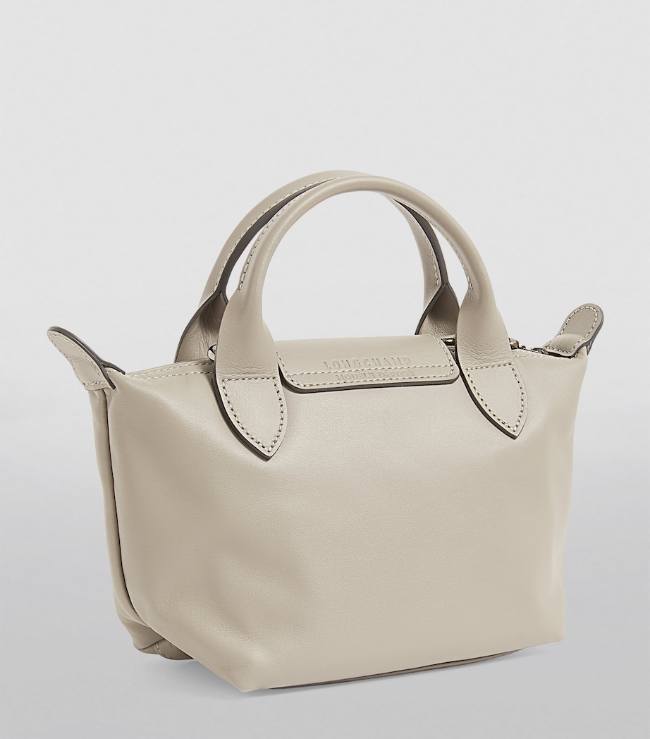 Extra-Small Leather Le Pliage Xtra Handbag P55 TURTLEDOVE Image 2
