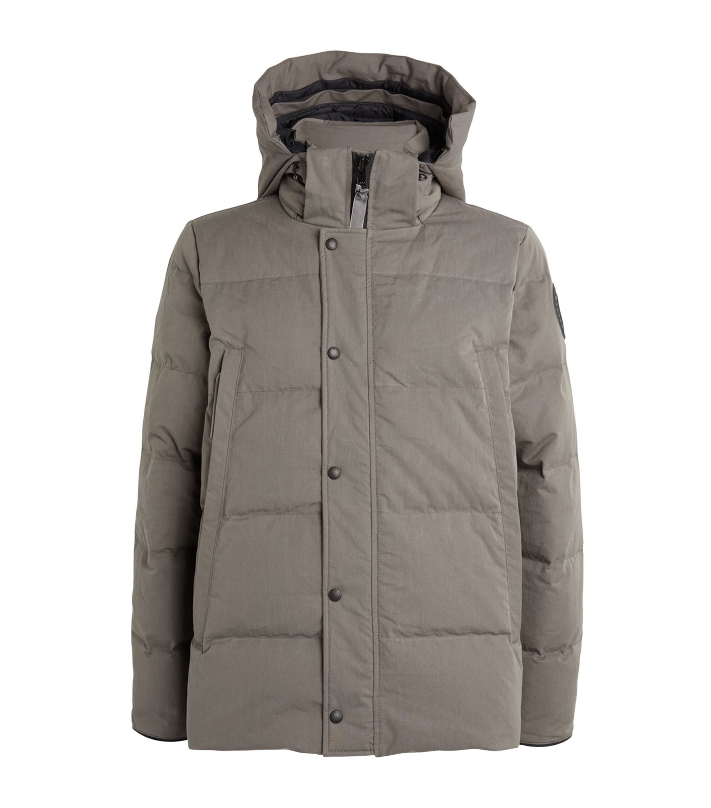 Canada Goose Wyndham Puffer Jacket In Grey