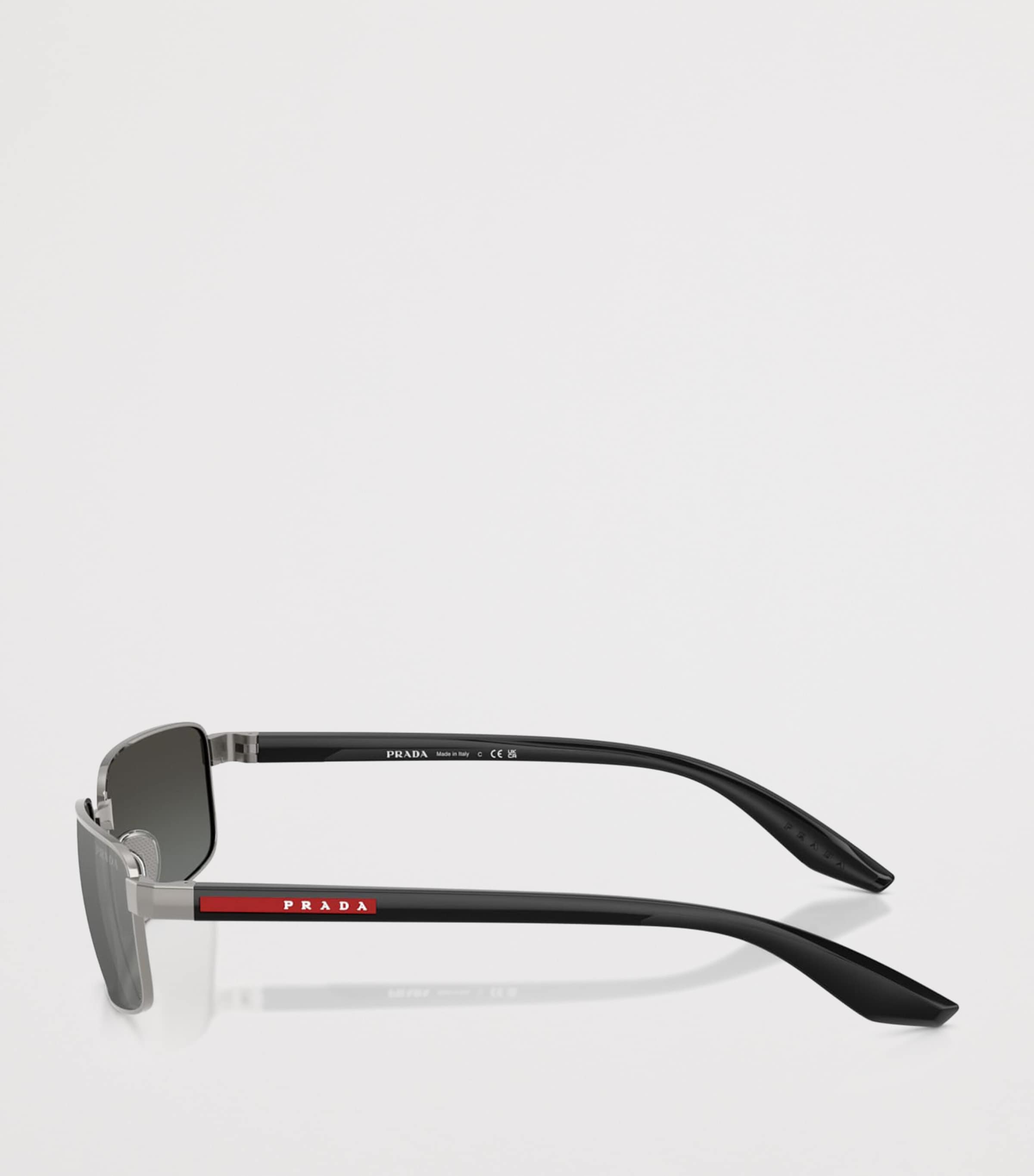 Prada Linea Rossa Metal PR B54S Sunglasses Grey Image 3
