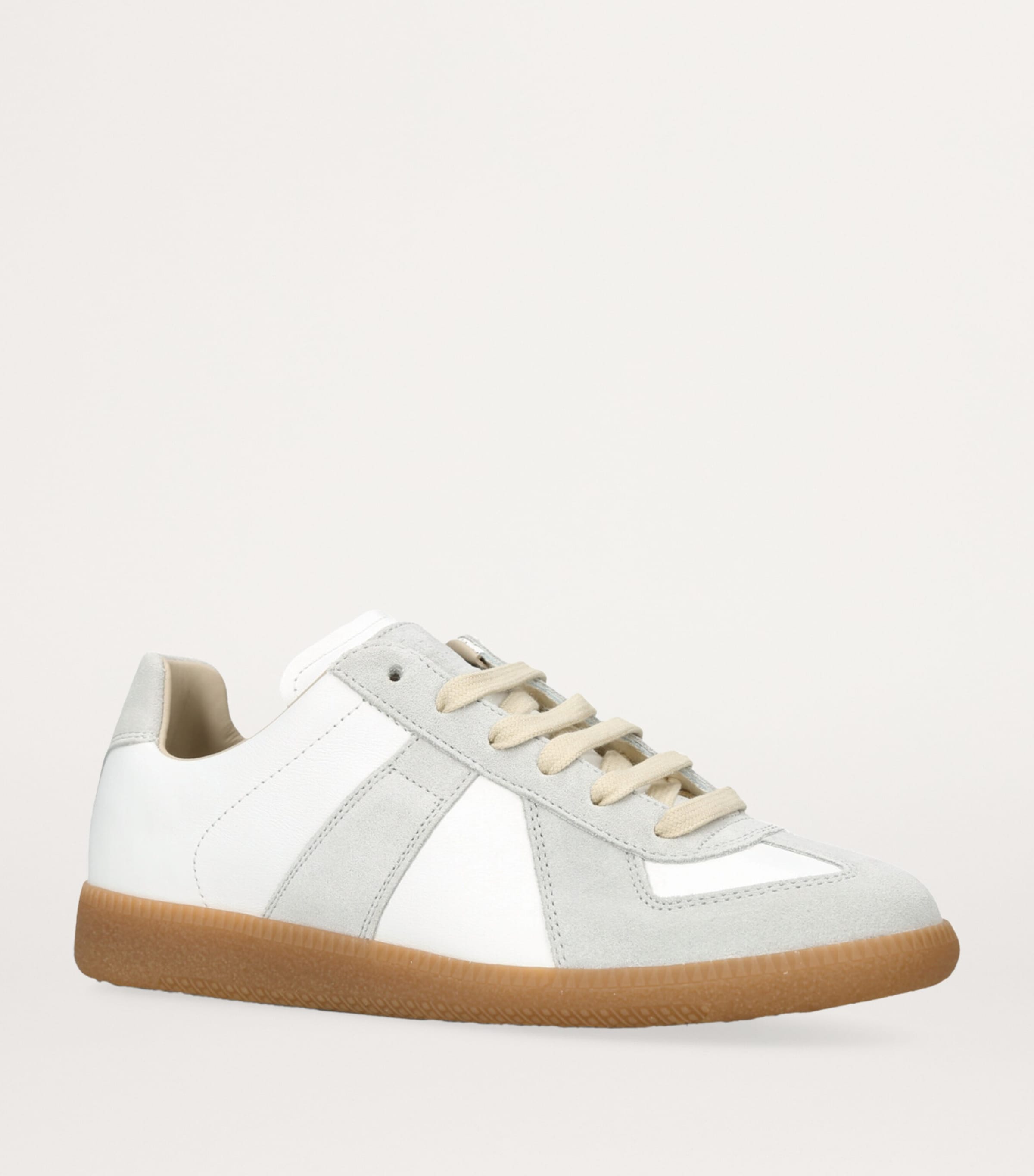 Maison Margiela Leather Replica Sneakers | Harrods US