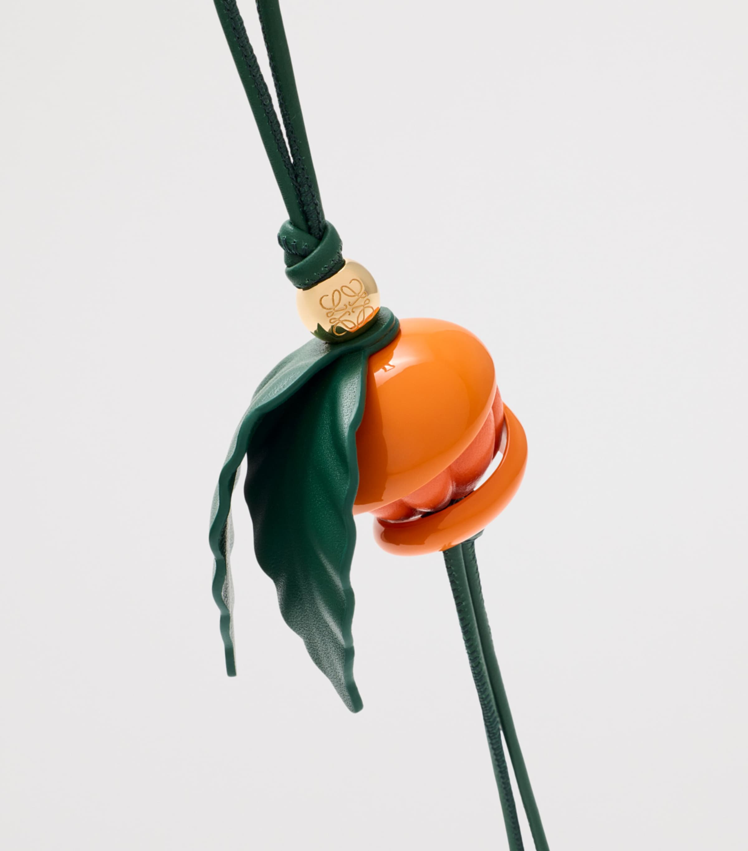 LOEWE Leather Peeling Orange Charm Orange Image 2