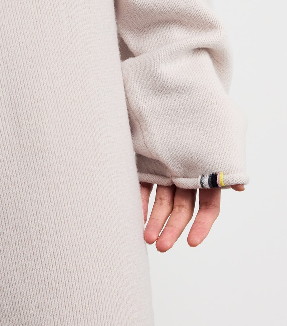 Cashmere-Blend No.426 Comfy Sweater CHALK Image 6