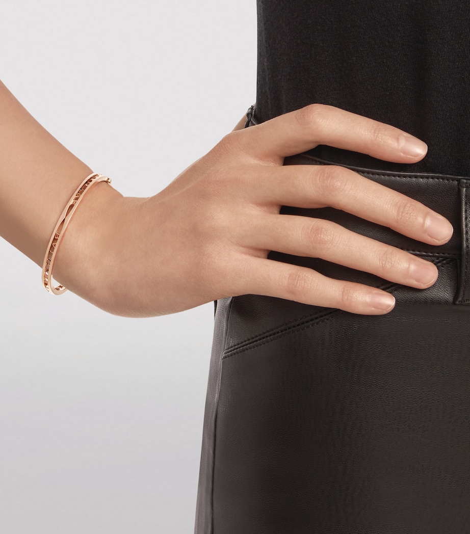 Rose Gold B.zero1 Bangle PINK GOLD Image 4