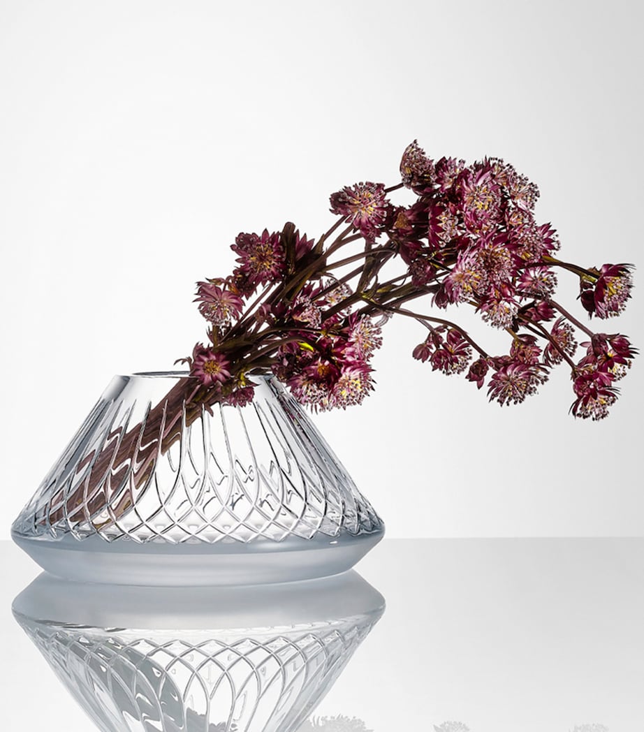 Crystal Lismore Arcus Rose Bowl (22.5cm) CLEAR Image 2