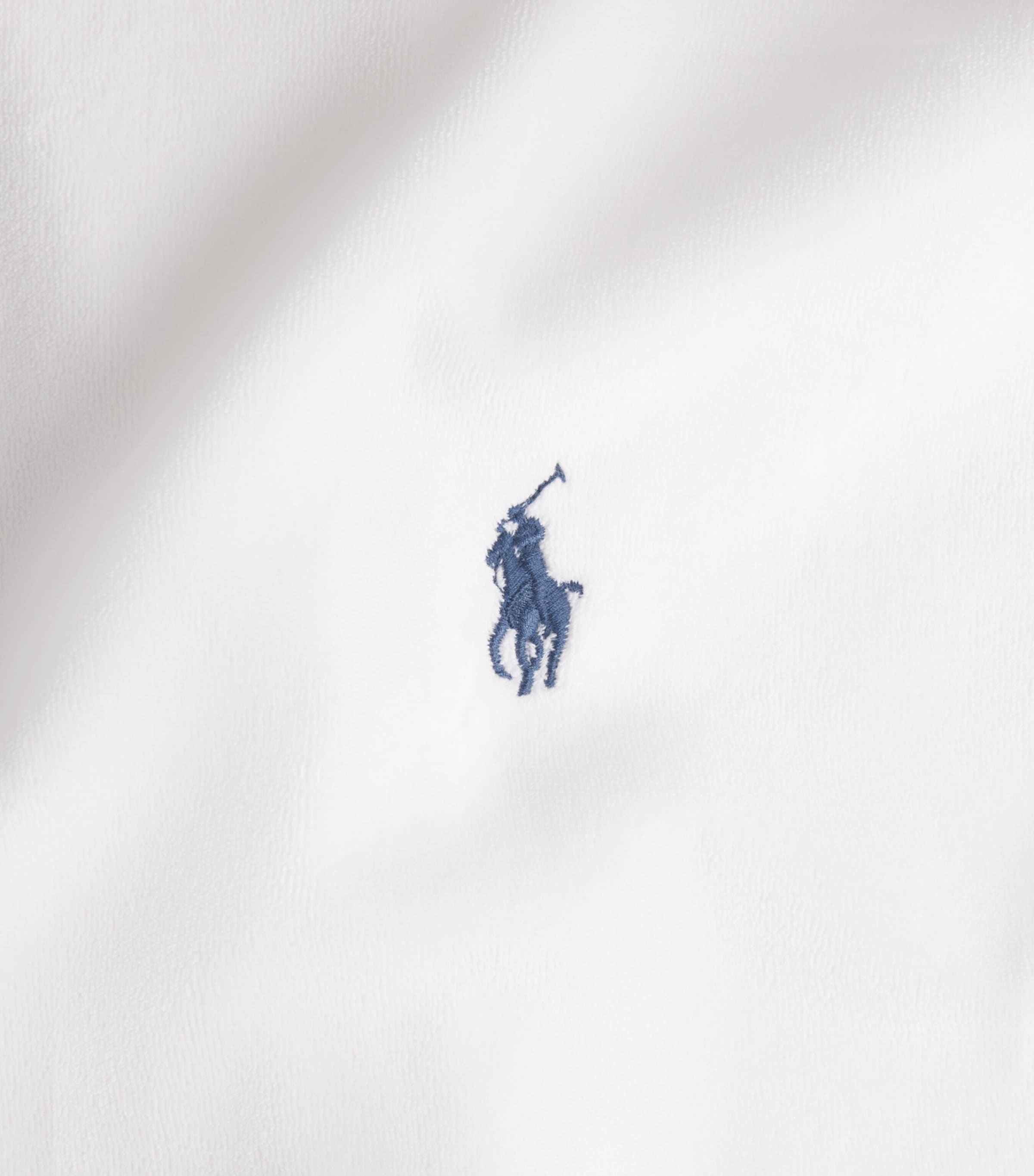 Polo Ralph Lauren Mens Cotton-Blend Terry Cloth T-Shirt White Image 6