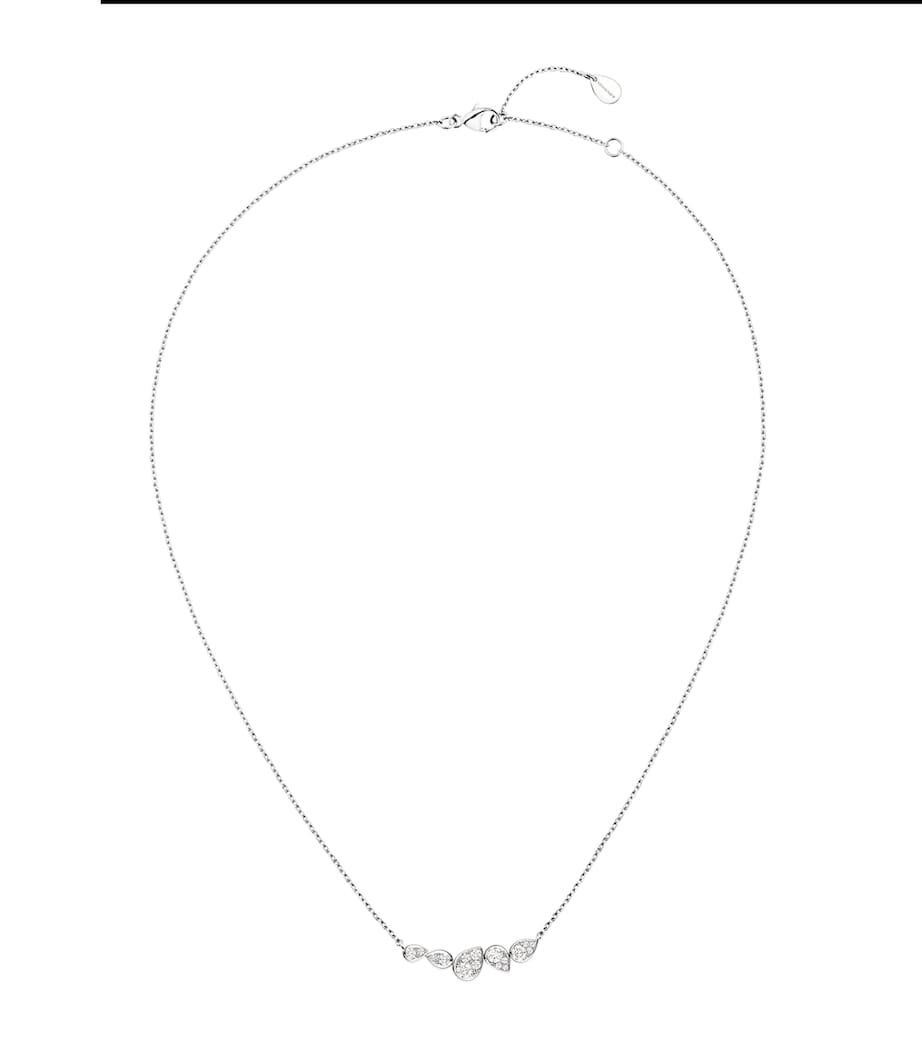 White Gold and Diamond Joséphine Ronde d'Aigrettes Necklace WHITE GOLD Image 1