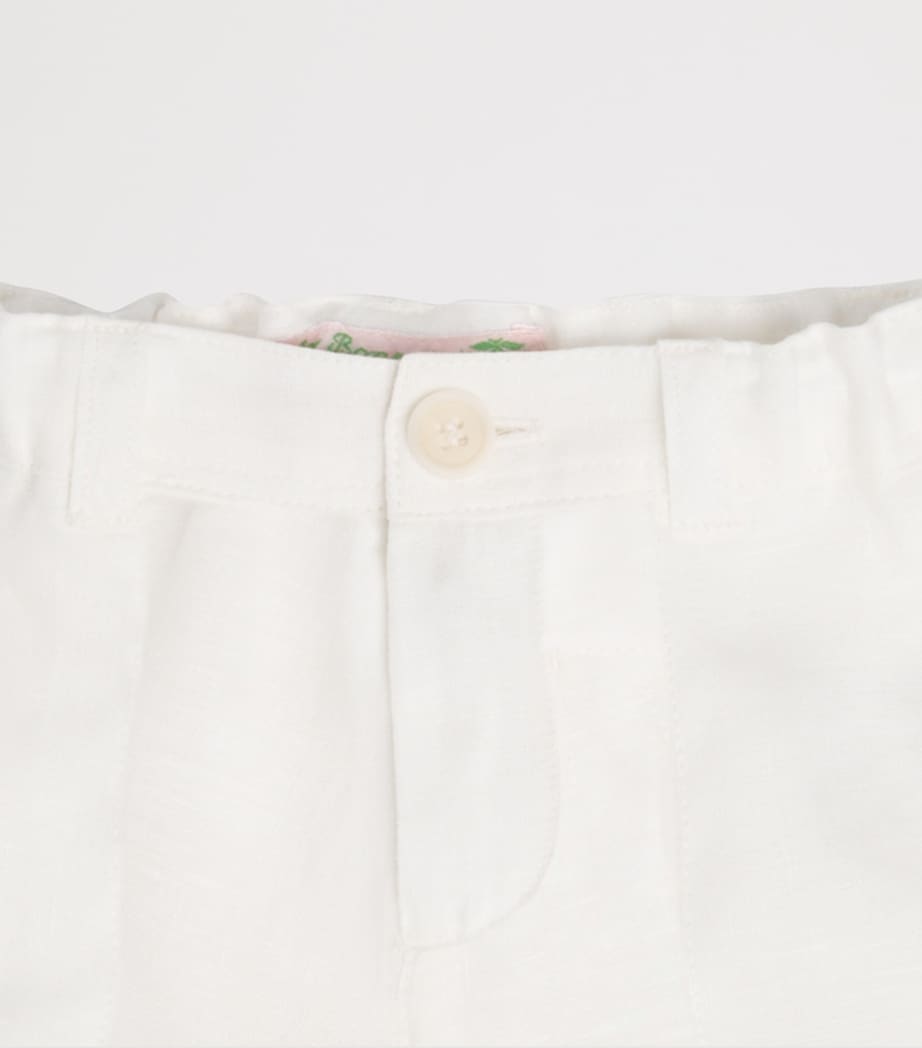 Linen Shorts (6-12 Months) BLANC LAIT Image 3