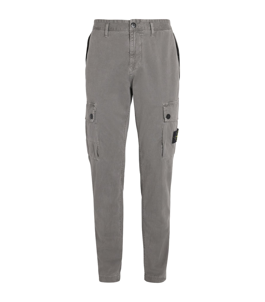 Faded Slim Cargo Trousers V016B Image 1