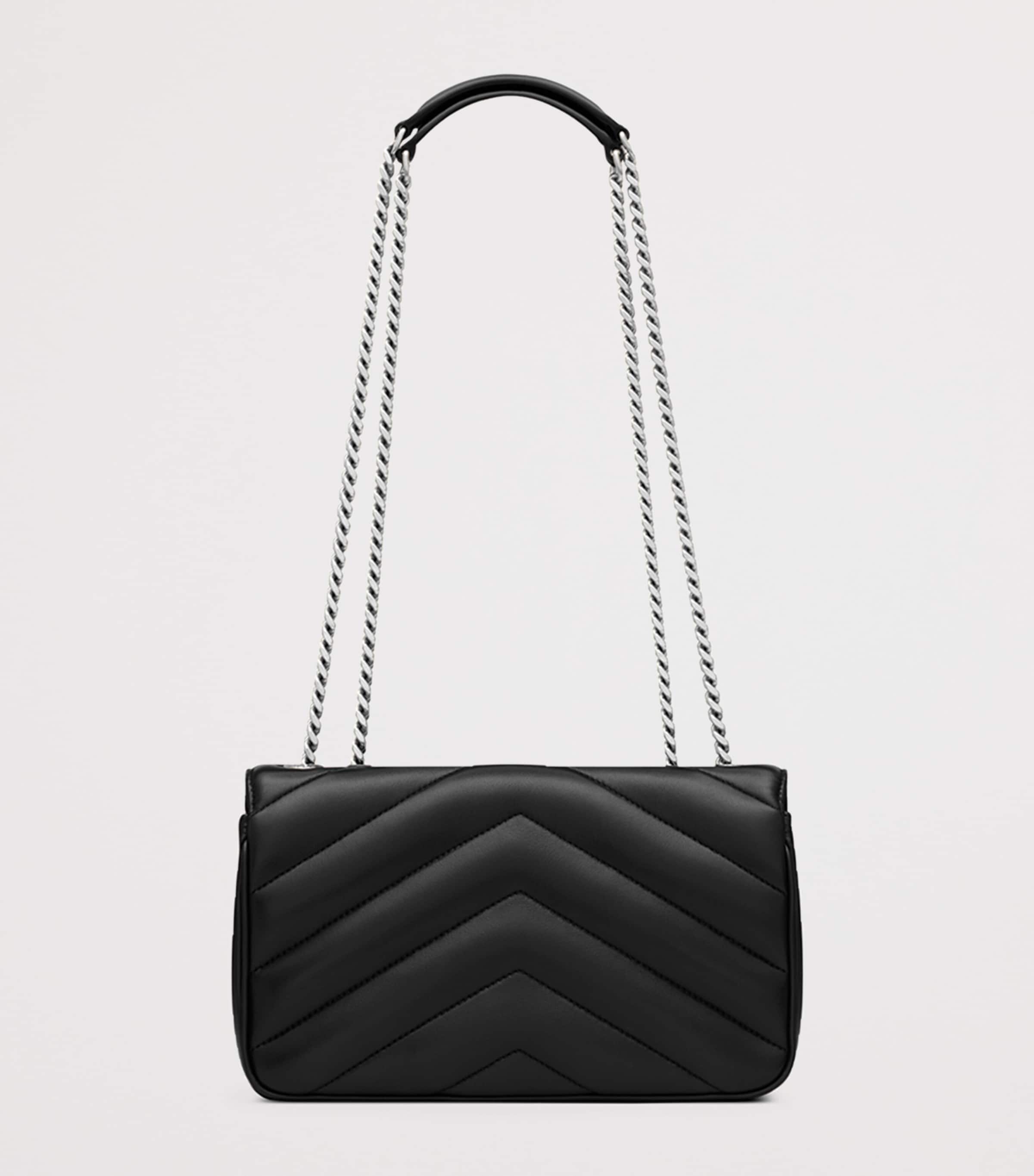 ショルダーバッグ・ポシェット SAINT LAURENT LOULOU SMALL LEAHTER SHOULDER BAG Saint Laurent Small Leather Loulou Shoulder Bag | Harrods US