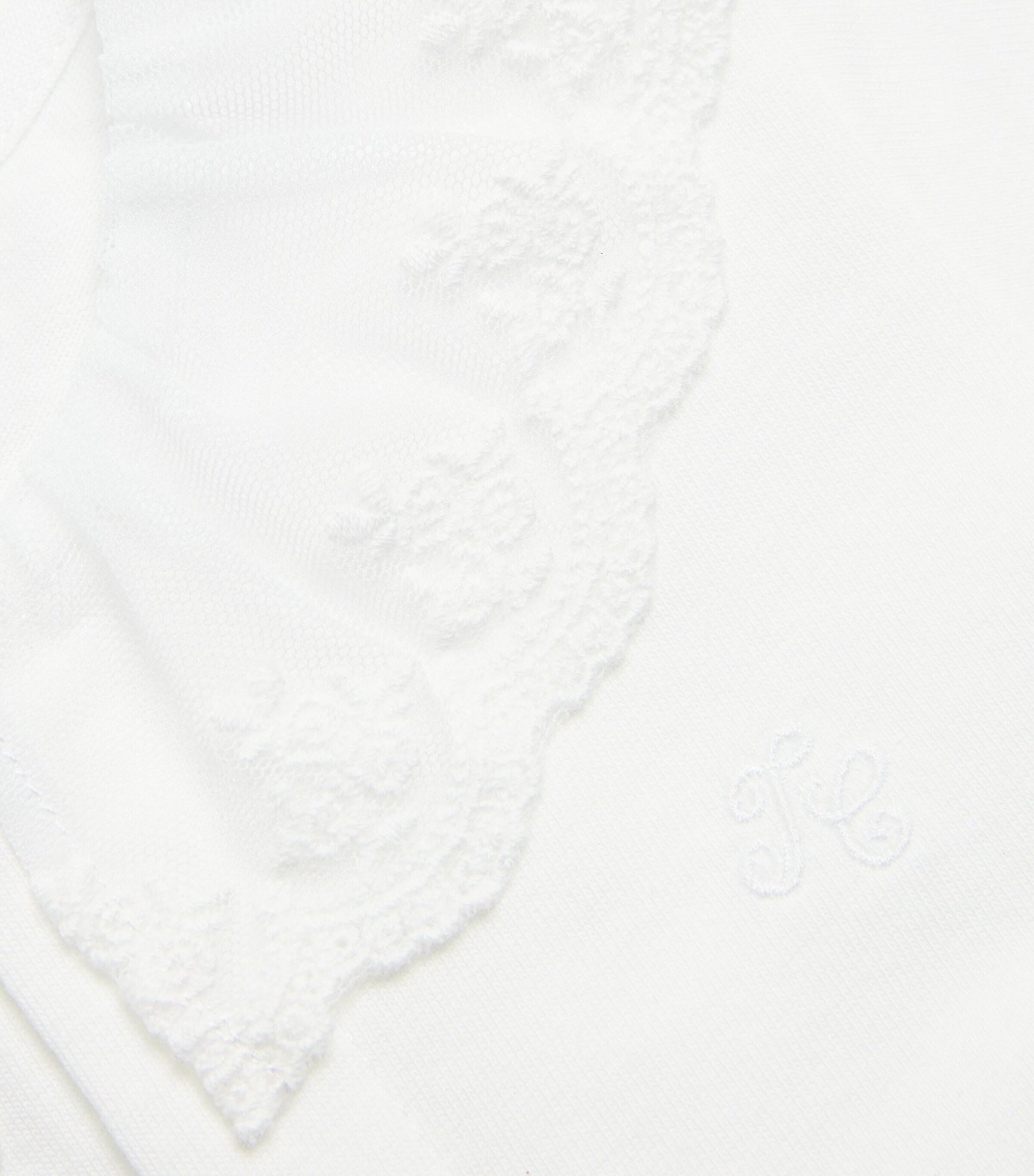 Tartine et Chocolat Frill Collar Bodysuit (0-24 Months) Blanc Image 3