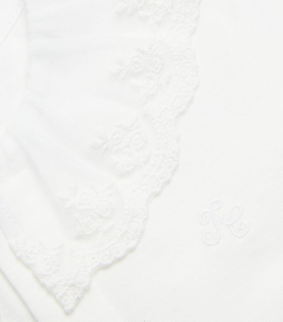 Tartine et Chocolat Frill Collar Bodysuit (0-24 Months) Blanc Image 3