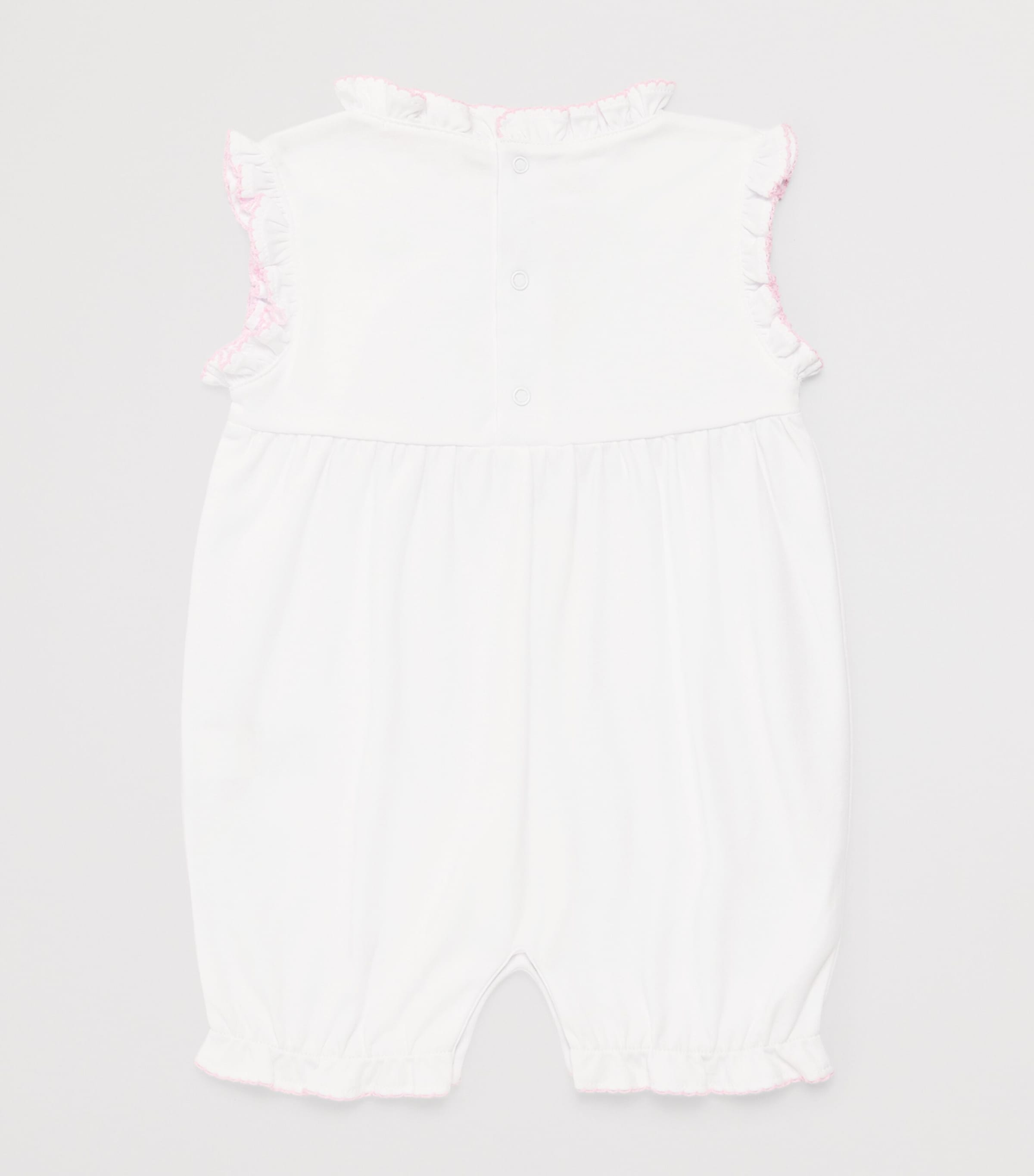 Kissy Kissy Pima Cotton Cottage Roses All-In-One (0-18 Months) White/pink Image 2