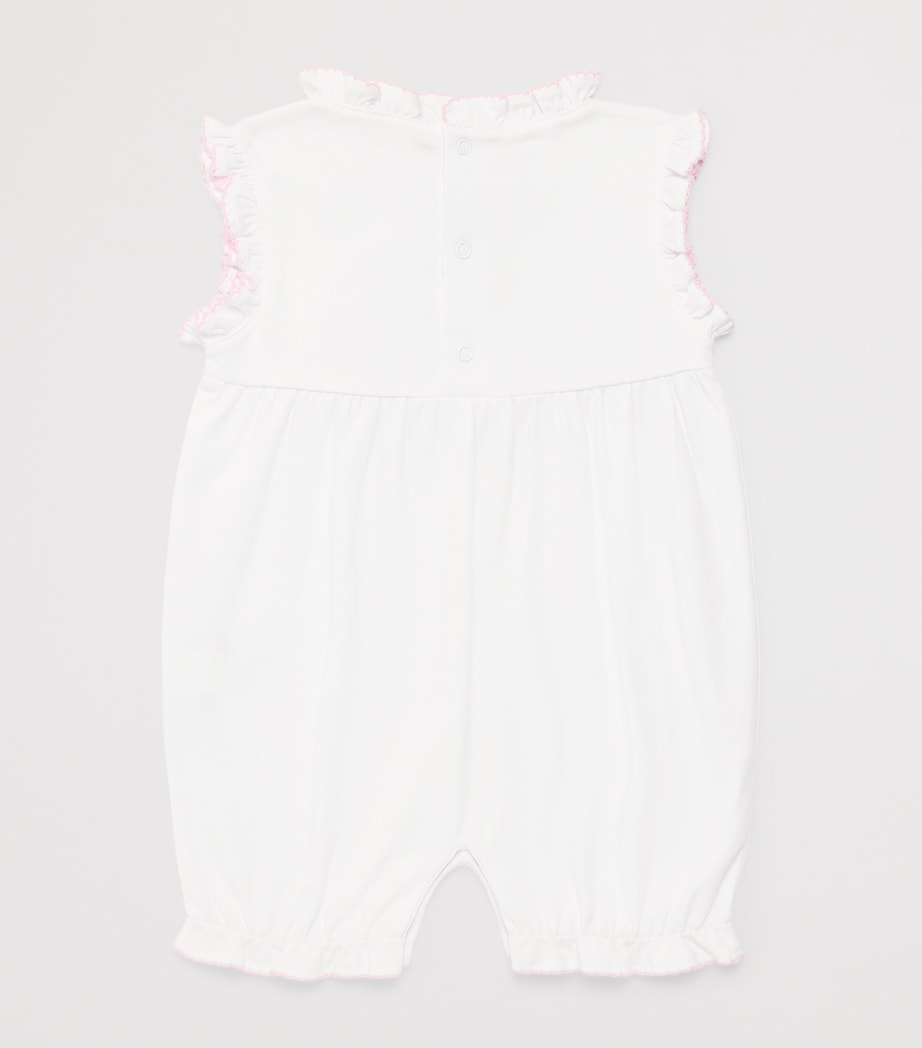 Kissy Kissy Pima Cotton Cottage Roses All-In-One (0-18 Months) White/pink Image 2