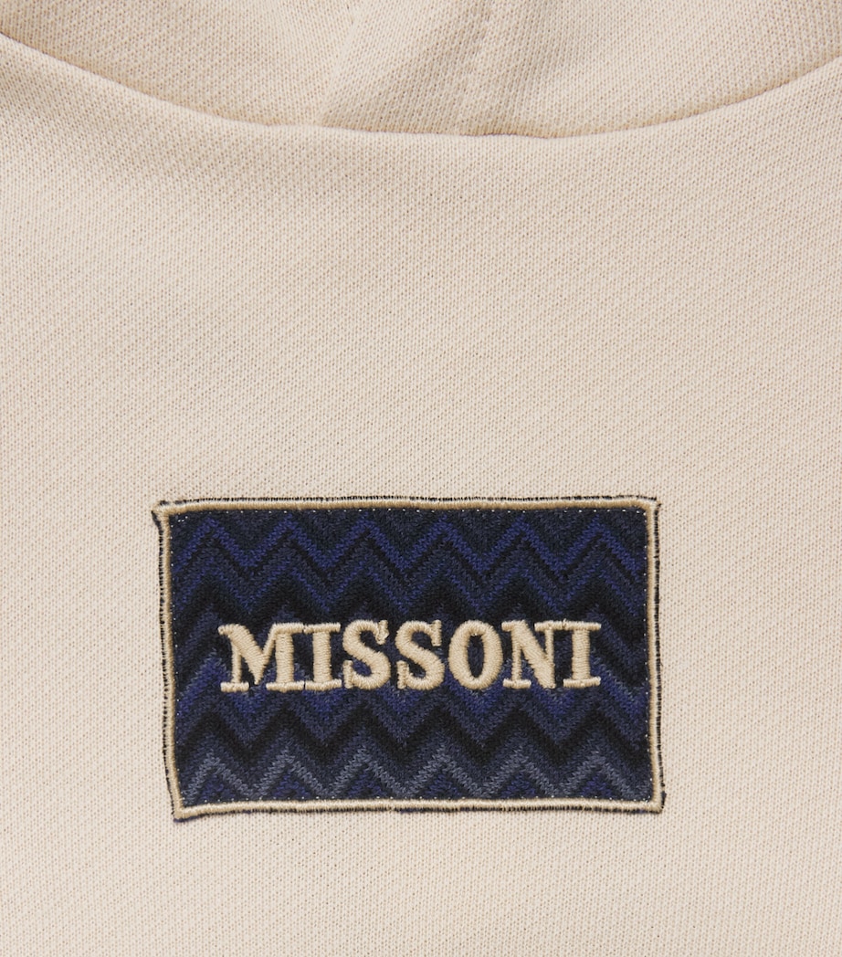 Missoni Kids Zigzag Logo Sweatshirt (4-14 Years) Nut Brown Image 3