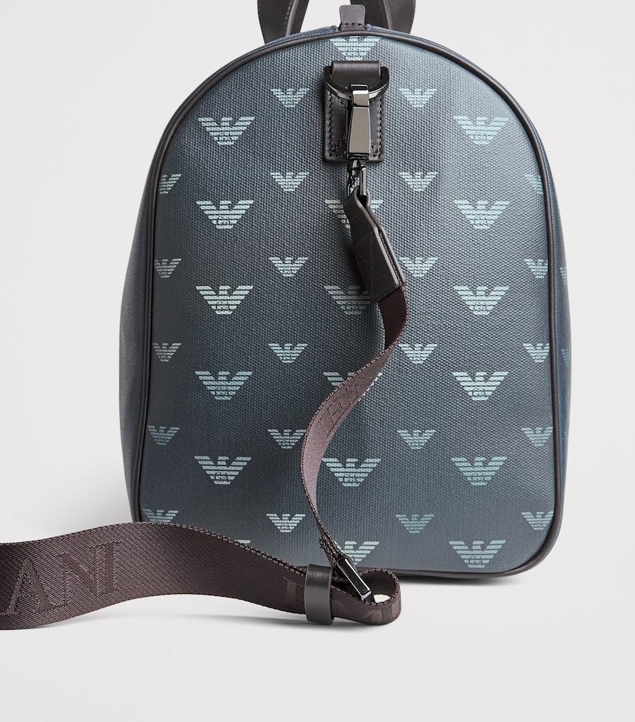 Emporio Armani Canvas Eagle Holdall Image 5