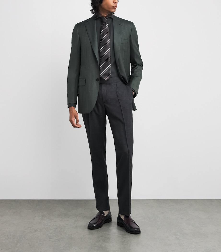 Leather Loafers 6100 Image 6