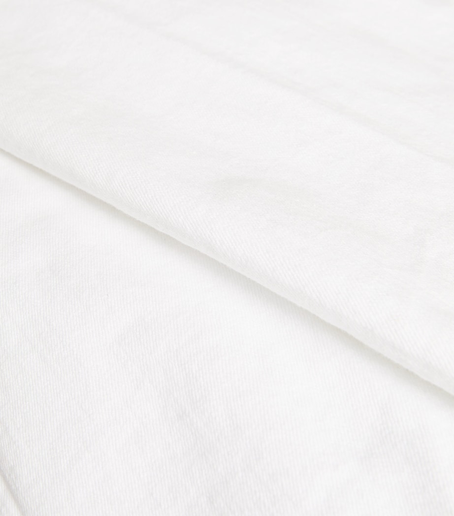 Beverly High-Rise Skinny Flared Jeans WHITE Image 5