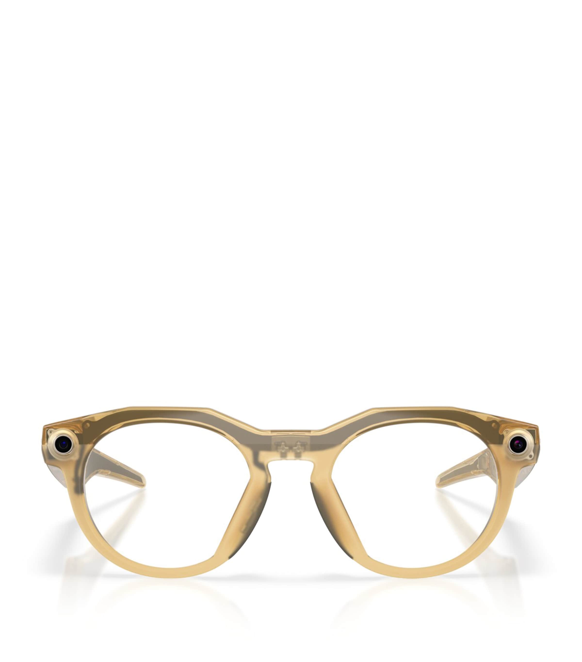 Oakley x Meta HSTN Transitions AI Sunglasses Yellow Image 1