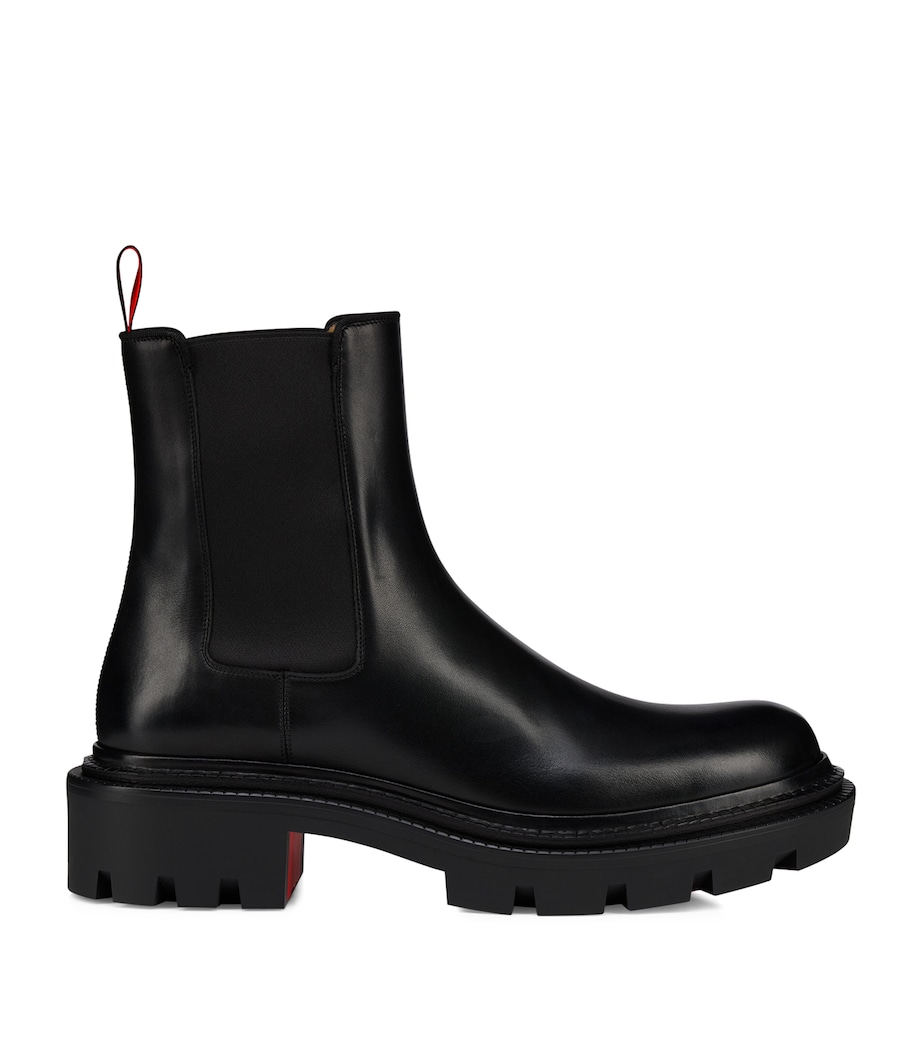 Devon Leather Chelsea Boots BK01 Image 1