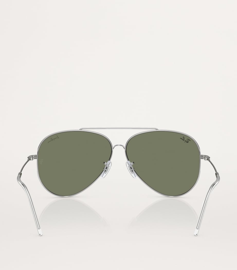 x Lenny Kravitz RBR0101S Aviator Reverse Sunglasses 003/30 Image 4