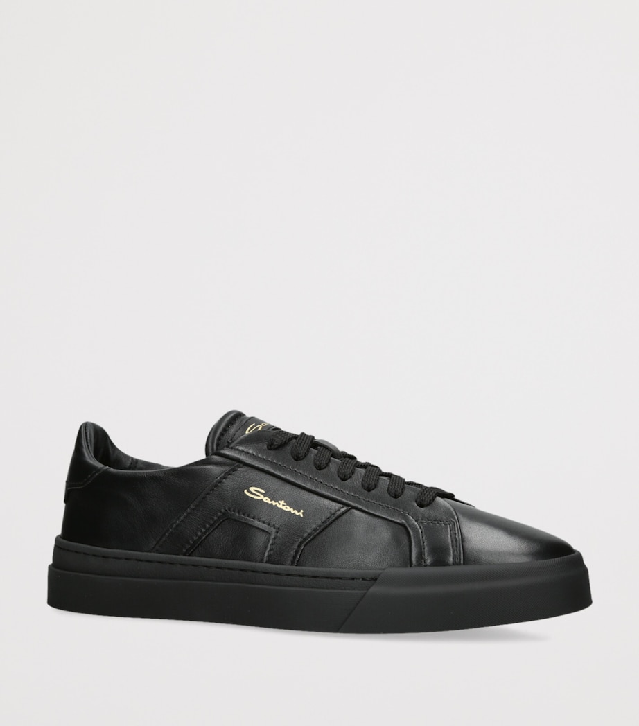 Leather DBS Sneakers BLACK Image 3