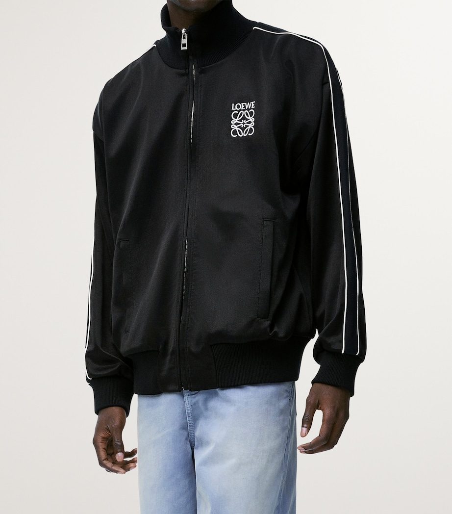 Monogram Track Jacket BLACK Image 3