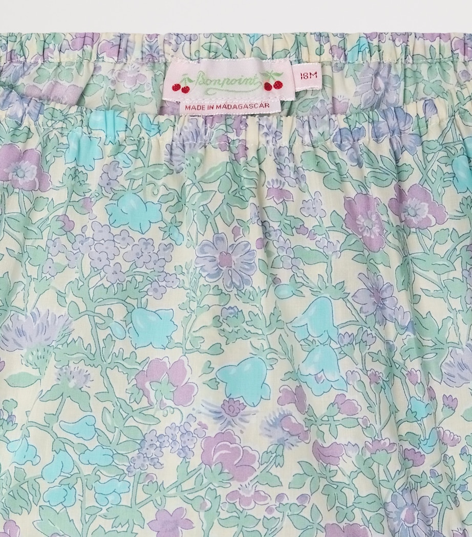 Bonpoint Cotton Aki Shorts (3-18 Months) Parme Clair Image 3
