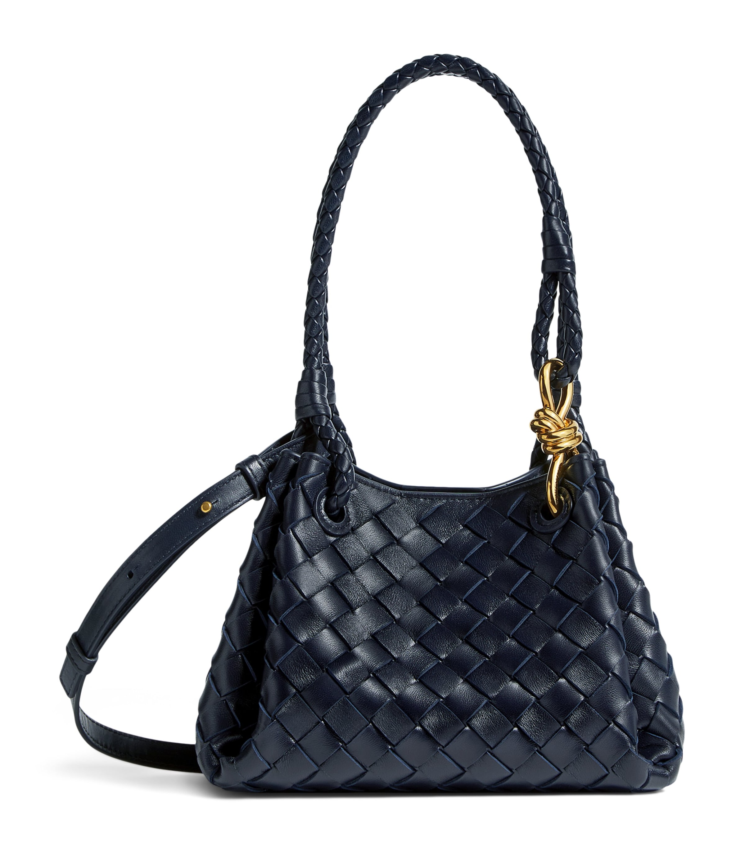 Bottega Veneta Small Leather Parachute Shoulder Bag Image 1