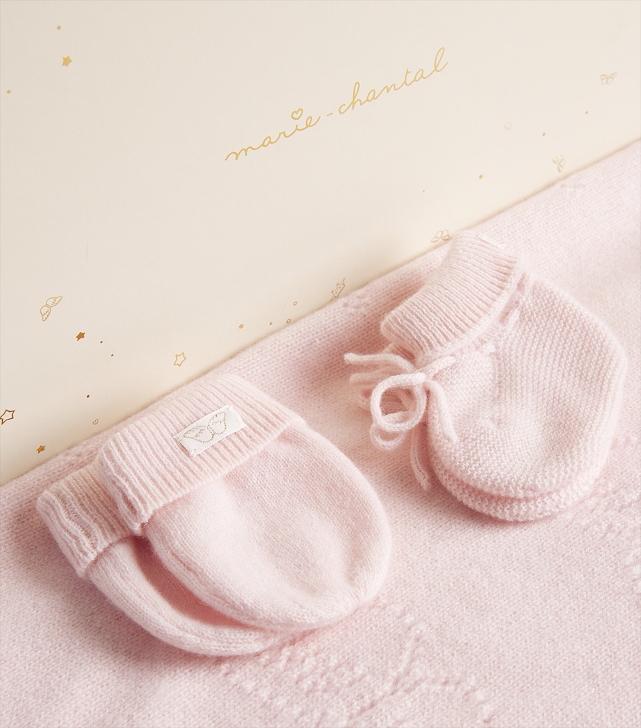 Marie-Chantal Baby’s First Cashmere Gift Set Pink Image 4