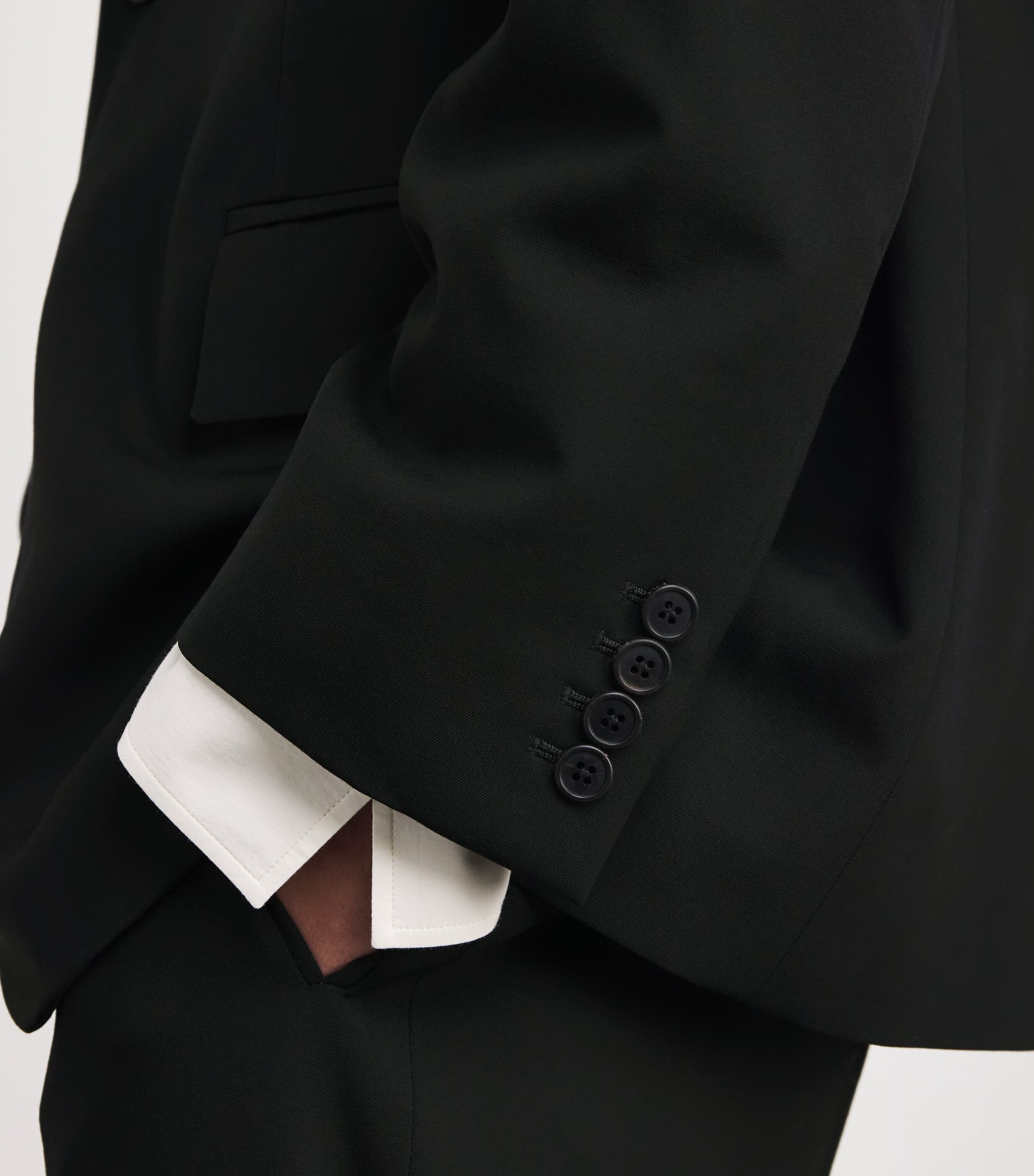 Poe Wool Blazer BLACK Image 5