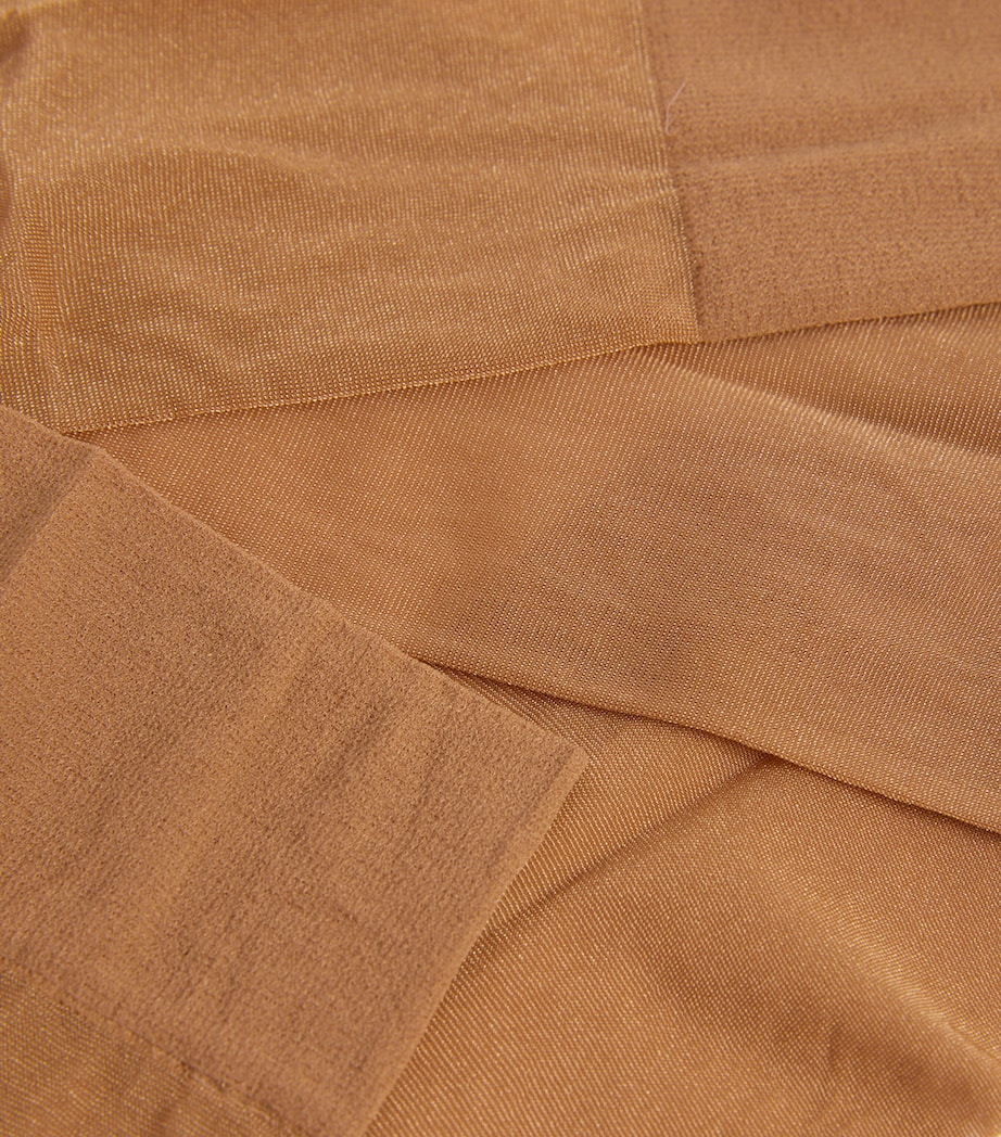 Satin Touch 20 Knee-High Stockings 4004 CARAMEL Image 4