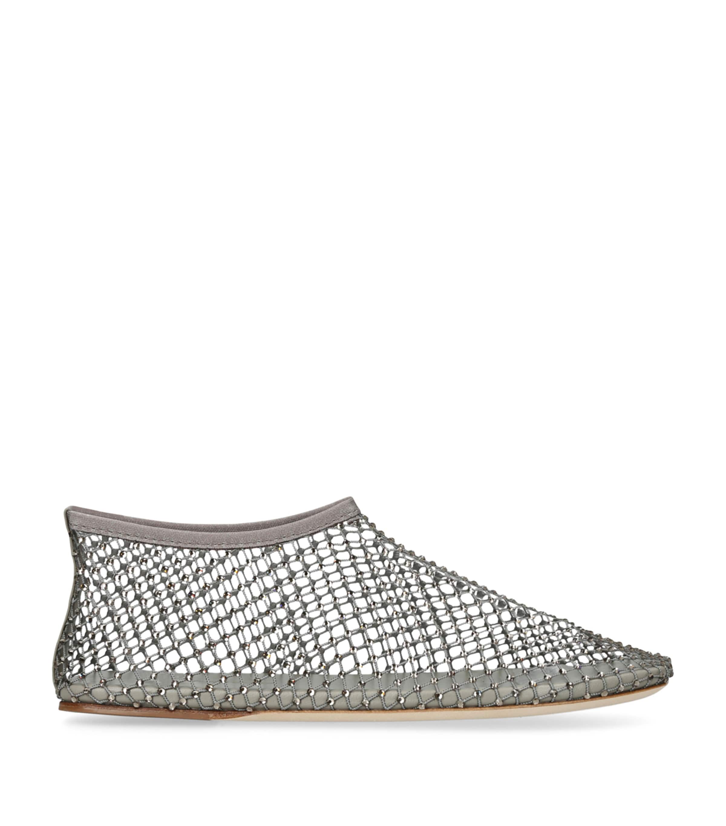 Christopher Esber Mesh Minette Ballet Flats