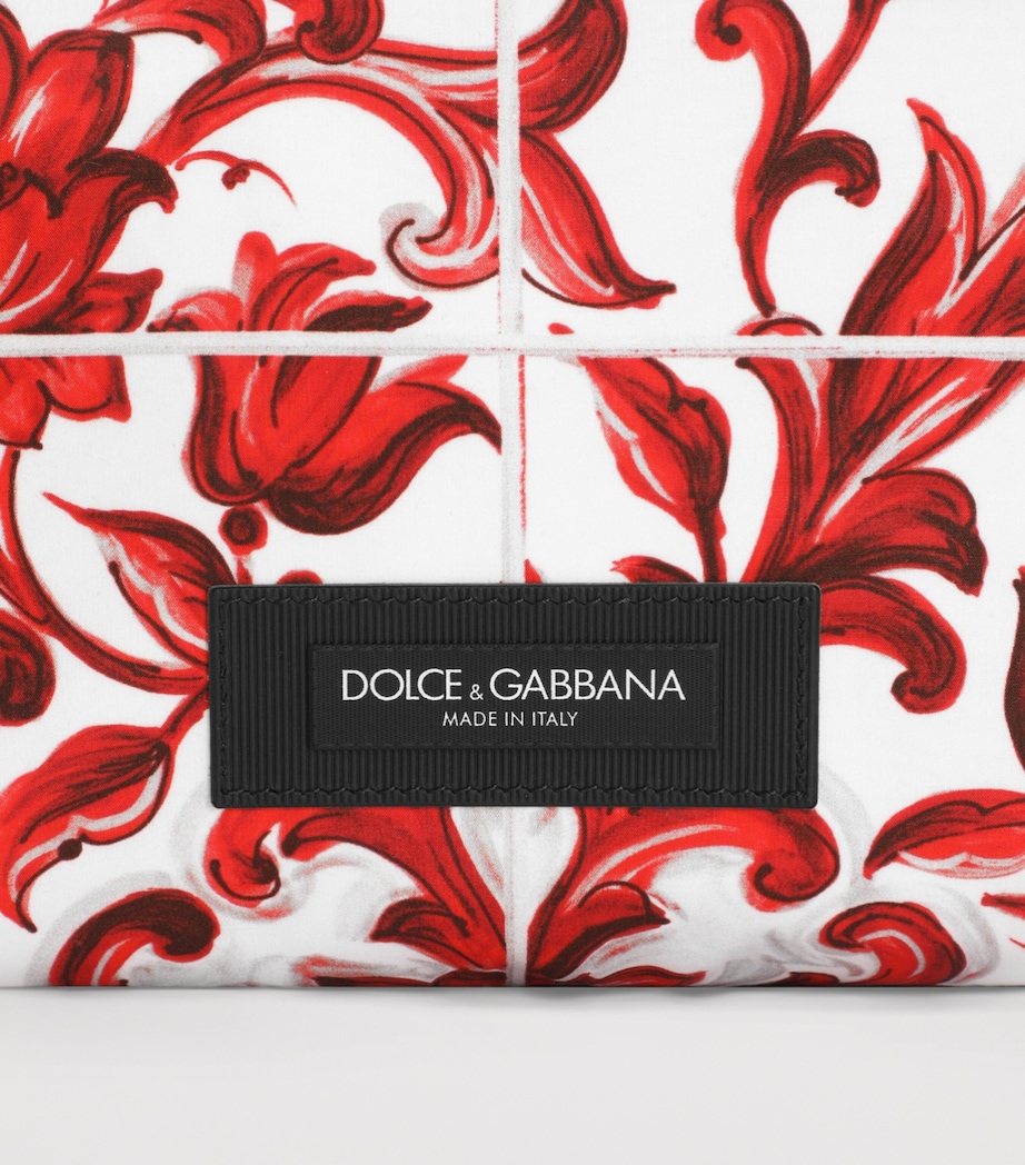 Dolce&Gabbana Majolica Print Messenger Bag Maiolica Rub Image 3