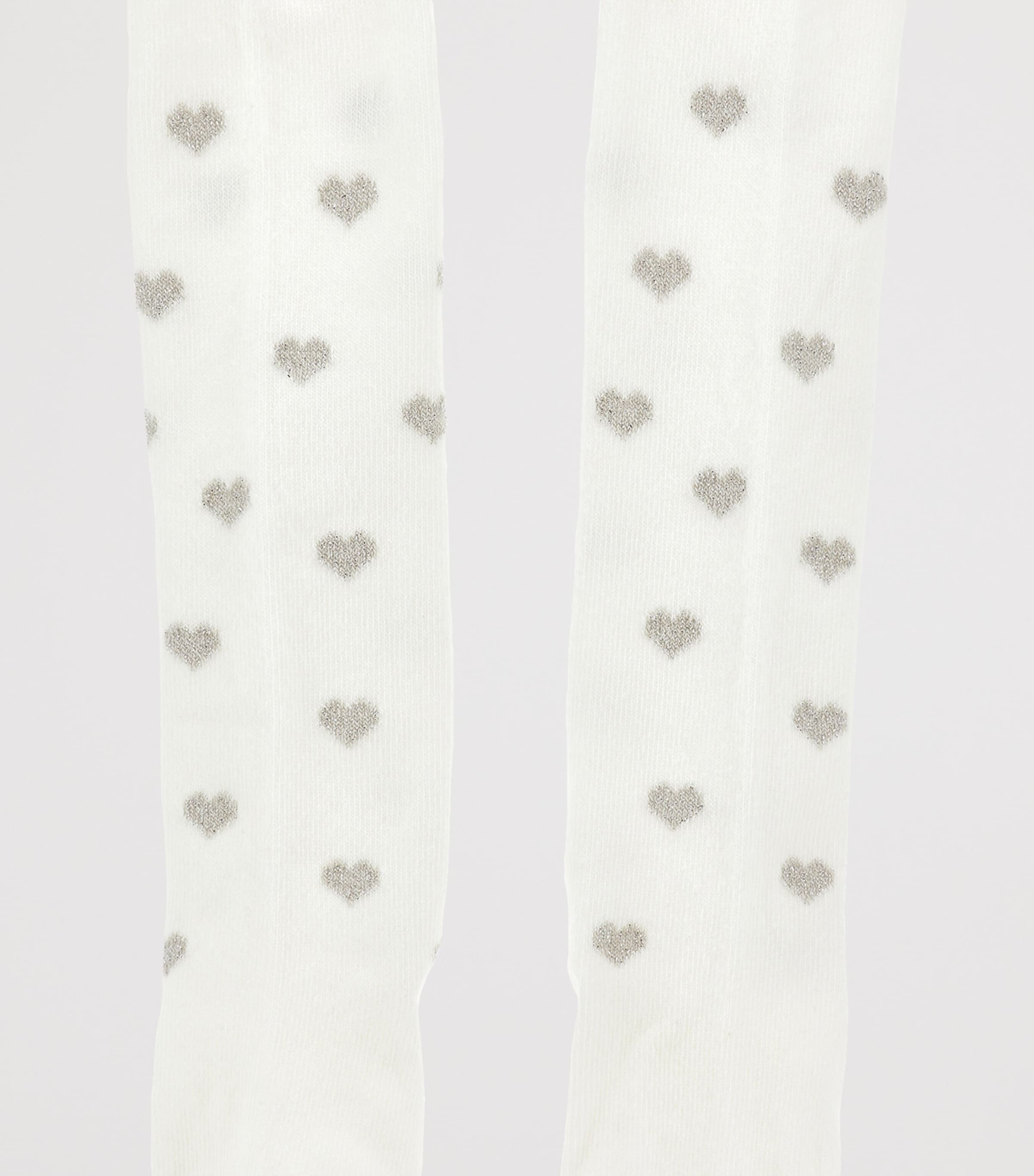 Heart Print Tights PANNA+ARGENTO Image 2