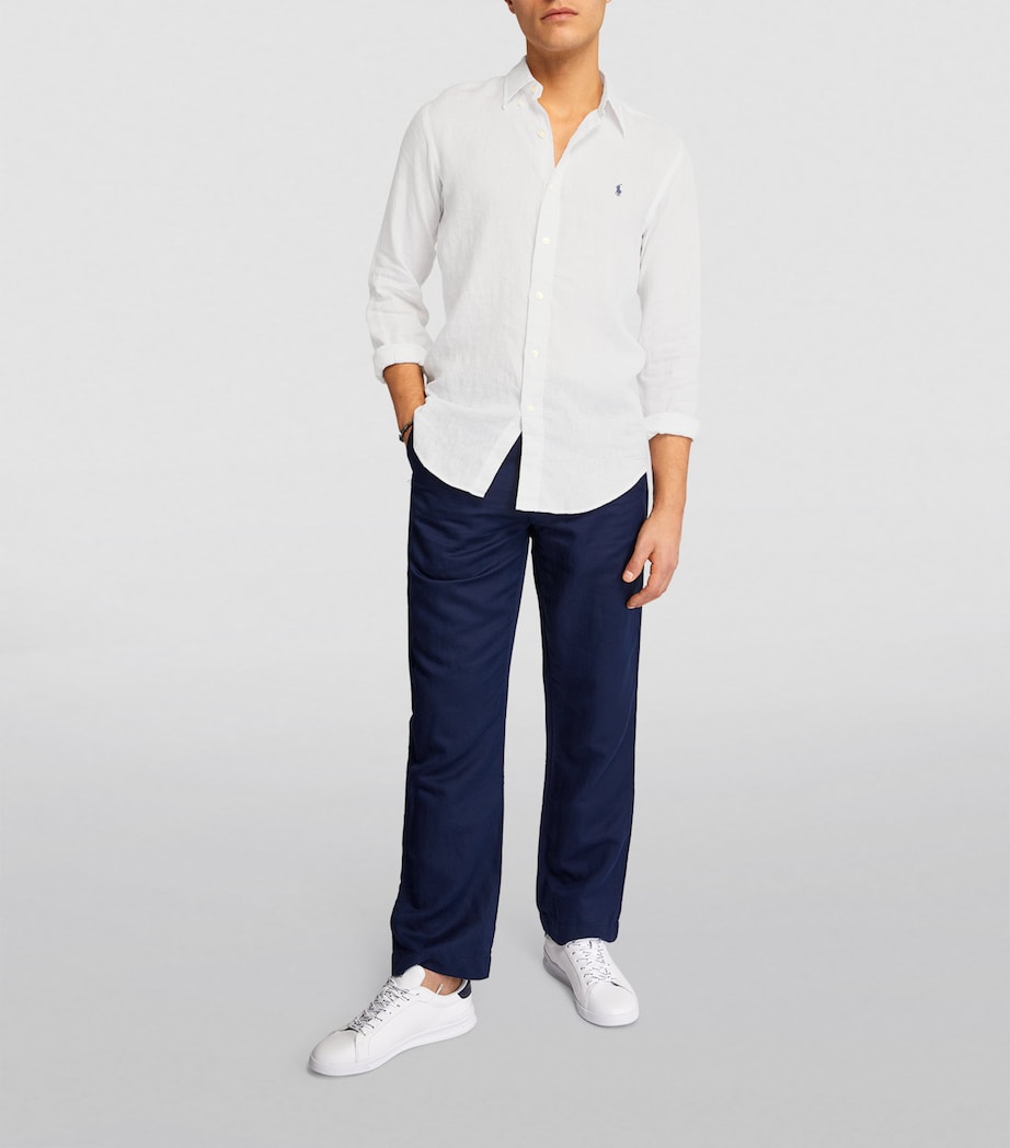 Linen Shirt WHITE Image 2