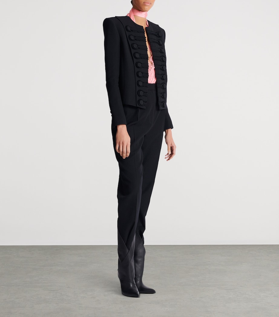 Wool Spencer Jacket 0PA NOIR Image 6