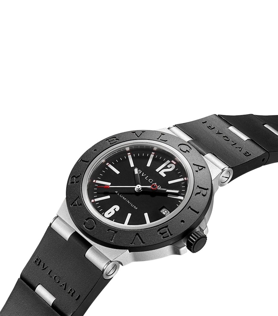 BVLGARI Aluminium Titanium Watch 40mm BLACK Image 2
