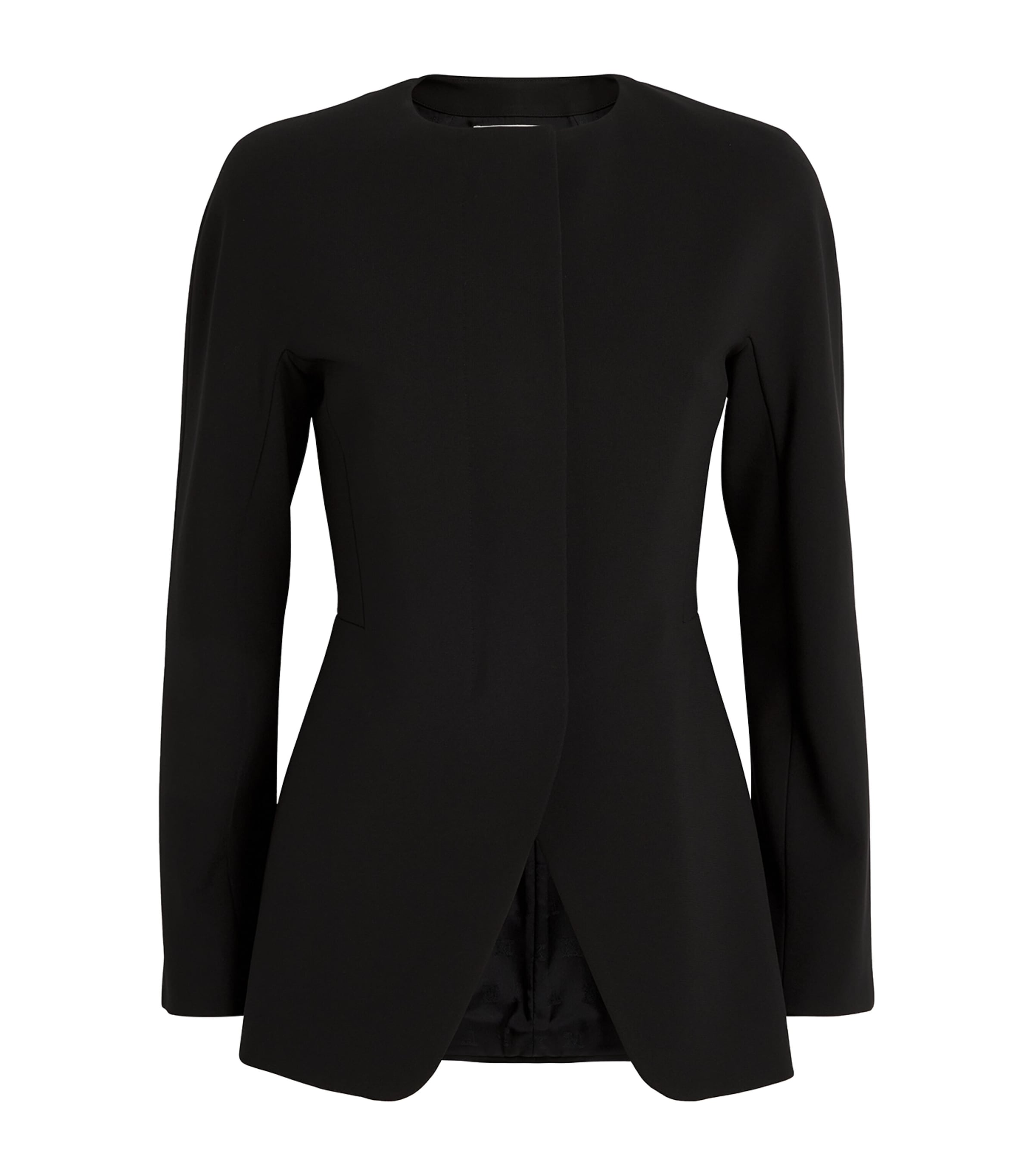 Max Mara Tailored Girone Jacket In Black