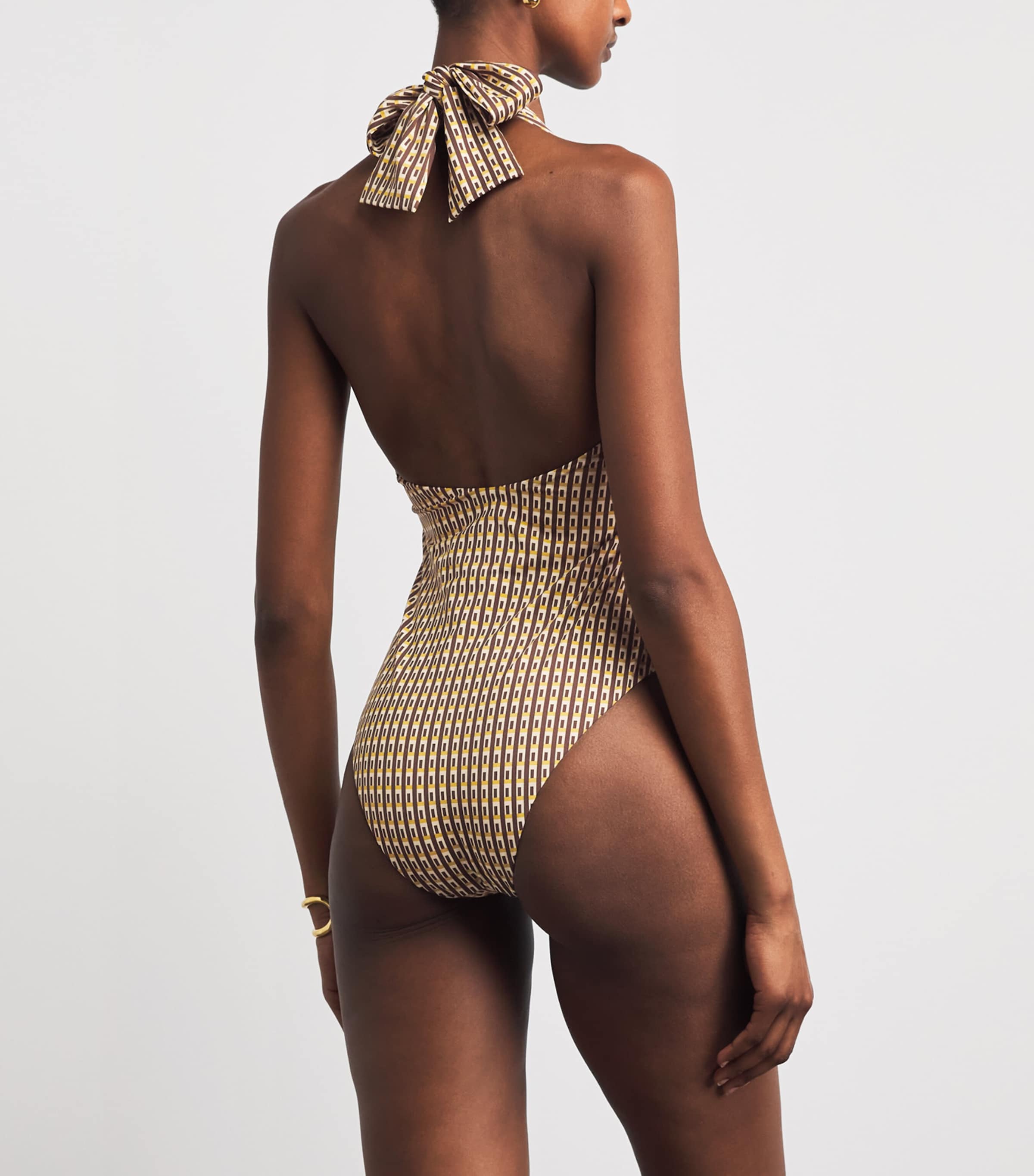 SIR. Womens Geometric Cooper Swimsuit Linnea Image 3
