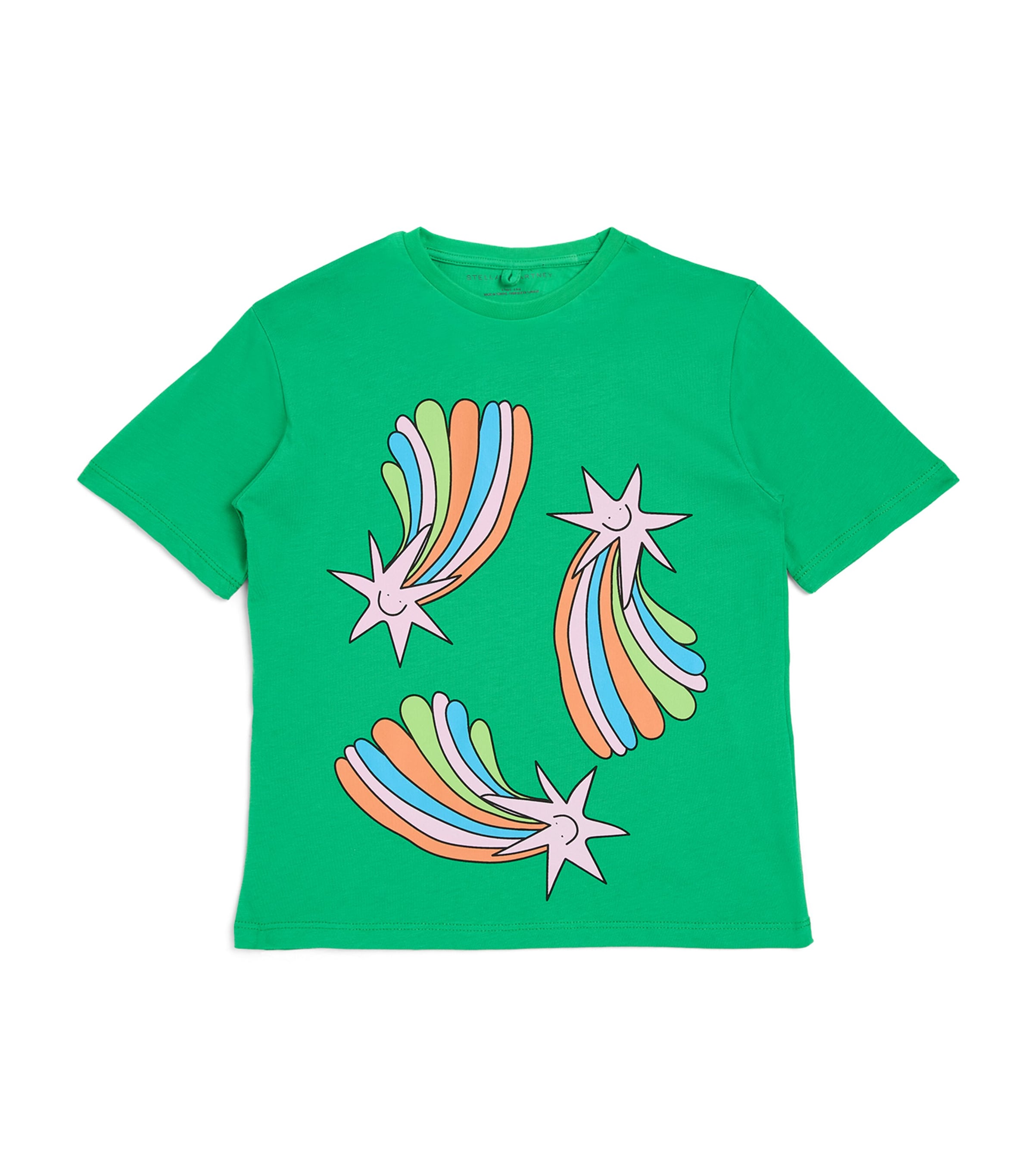 STELLA MCCARTNEY COTTON SHOOTING STARS T-SHIRT 