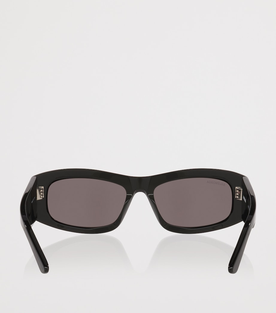 Balenciaga Acetate BB0395S Rectangular Sunglasses Image 4