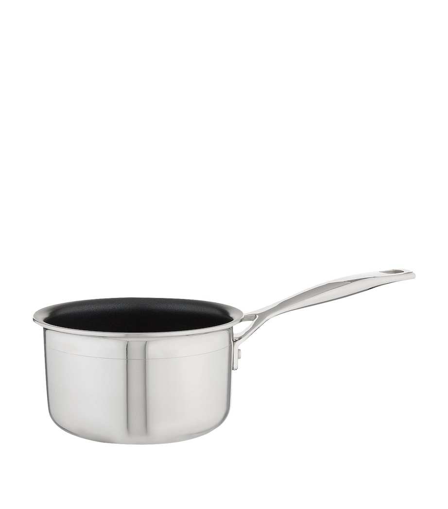 3-Ply Stainless Steel Non-Stick Milk Pan (14cm) STEEL Image 1