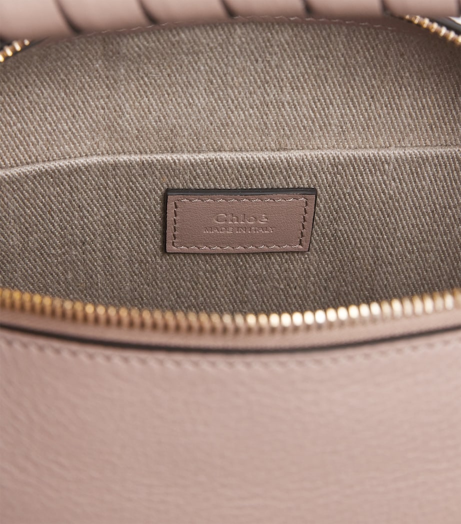 Small Leather Marcie Shoulder Bag WOODSMOKE Image 4