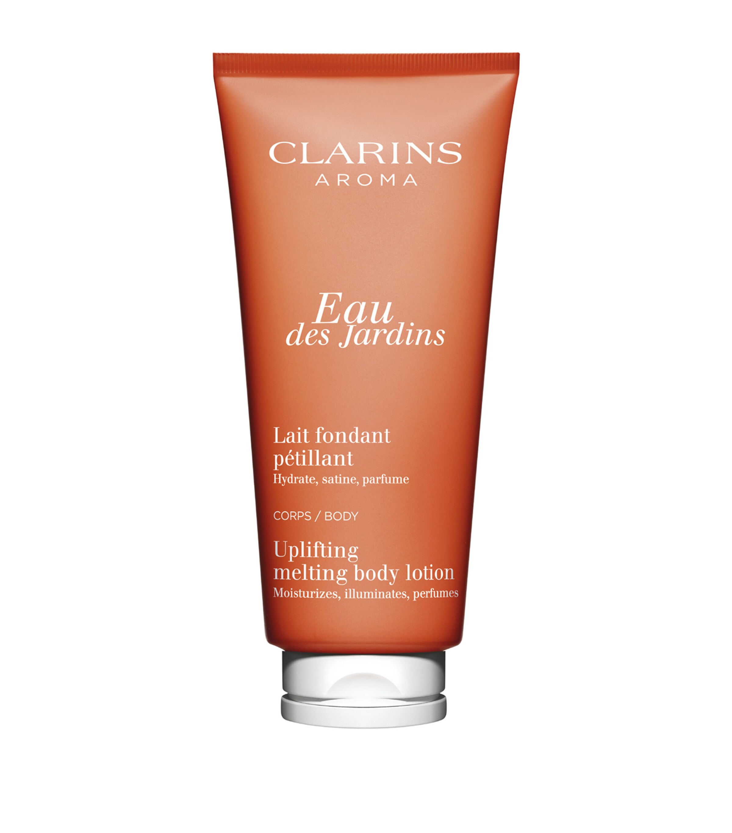 Clarins Eau des Jardins Uplifting Melting Body Lotion (200ml) | Body Care | Body Lotions | Designers | Clarins
