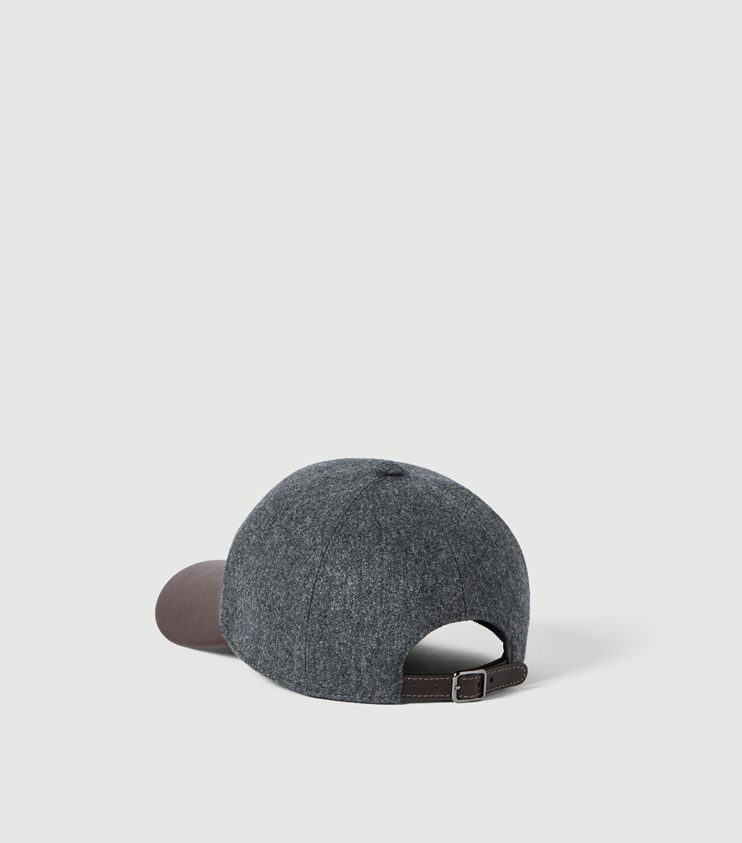 Brunello Cucinelli Virgin Wool Baseball Cap Image 3