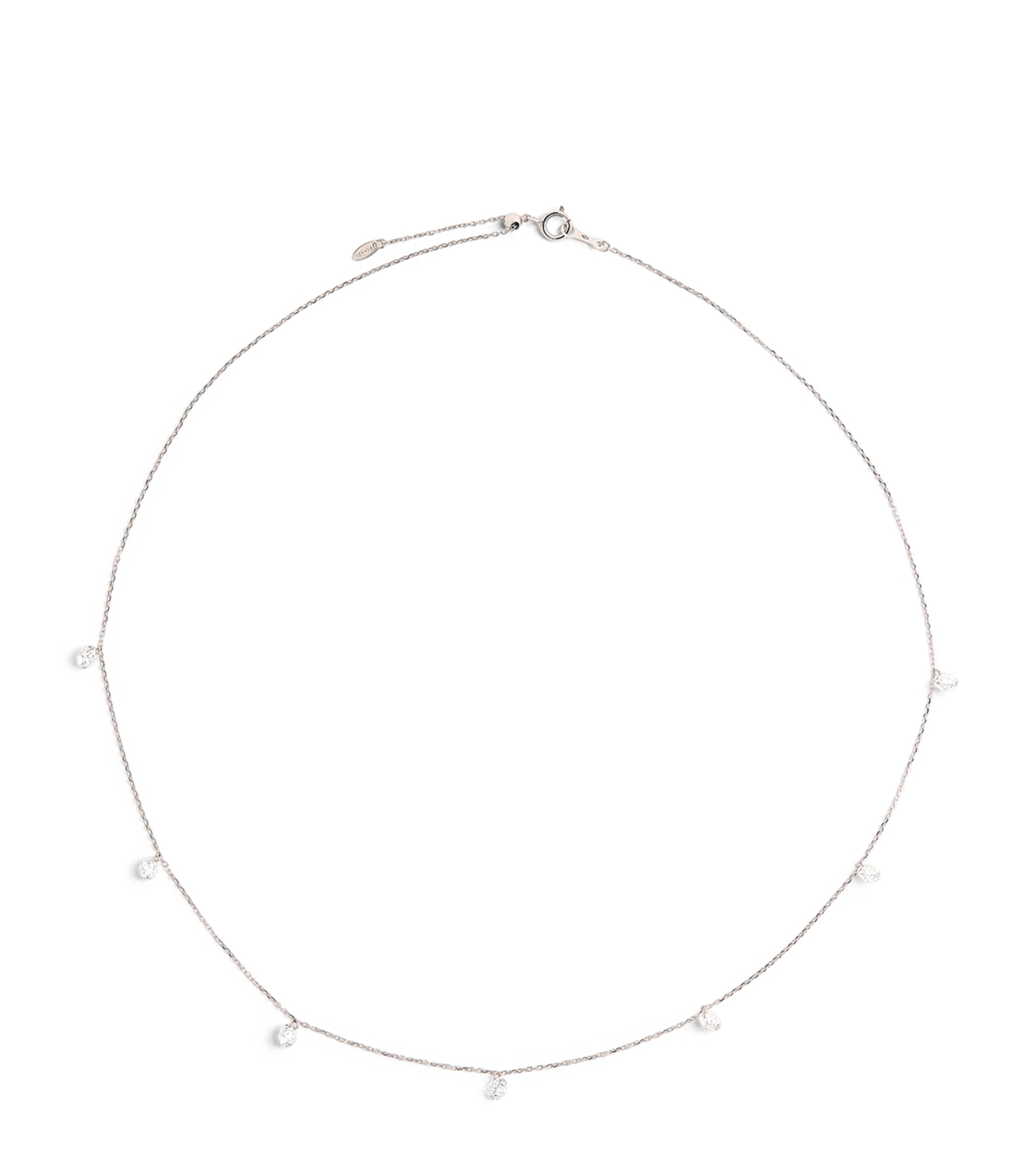 Persée White Gold and Diamond 7-Stone Danaé Necklace White Gold Image 1