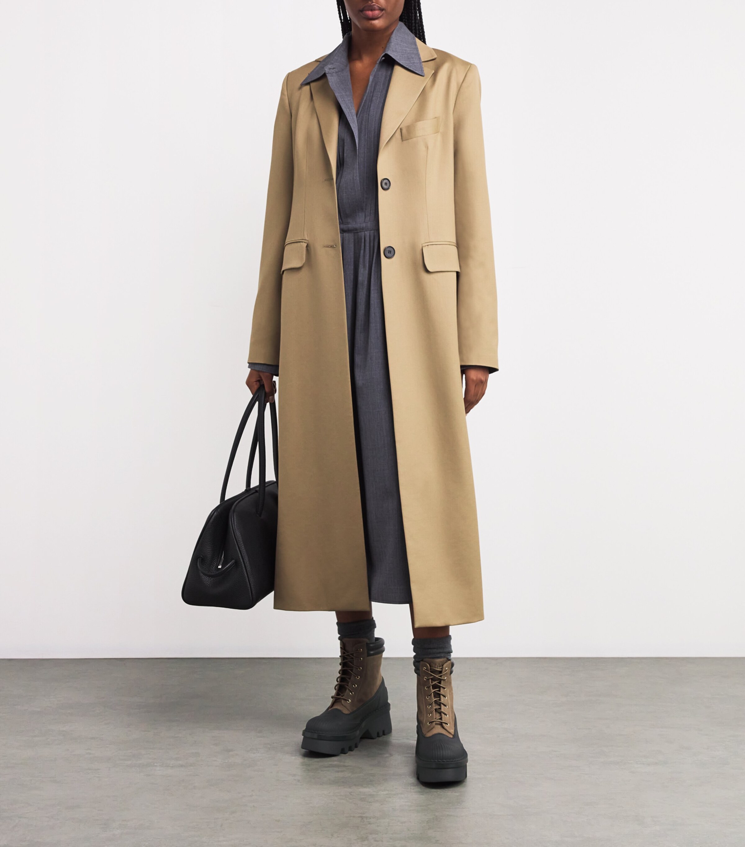 Chloé Beige Lace-Up Phoenix Boots 50 | Harrods US