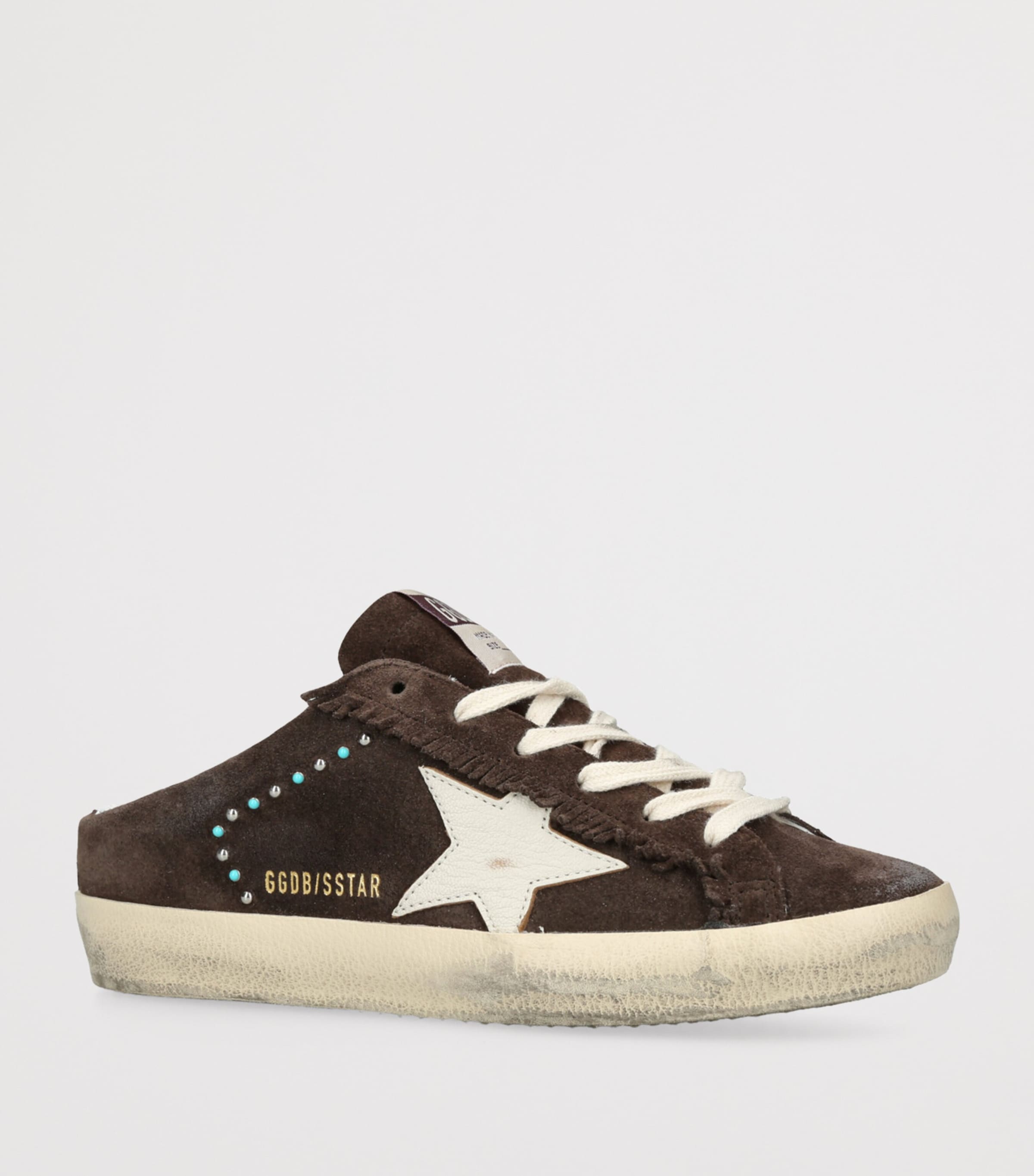 Suede Super-Star Sabot Sneakers BROWN Image 3